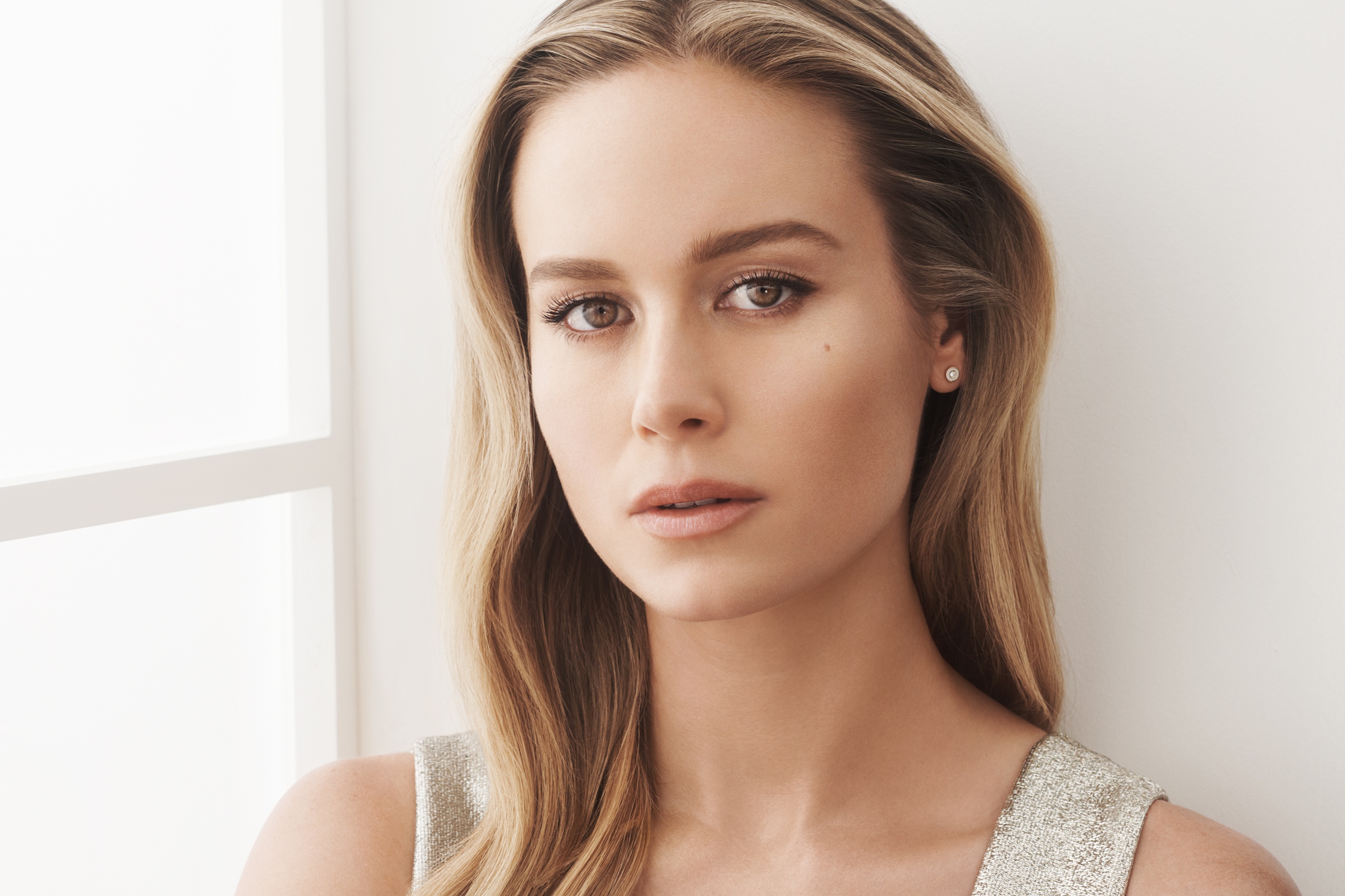 Brie Larson Wallpaper 4K, American actress, Portrait