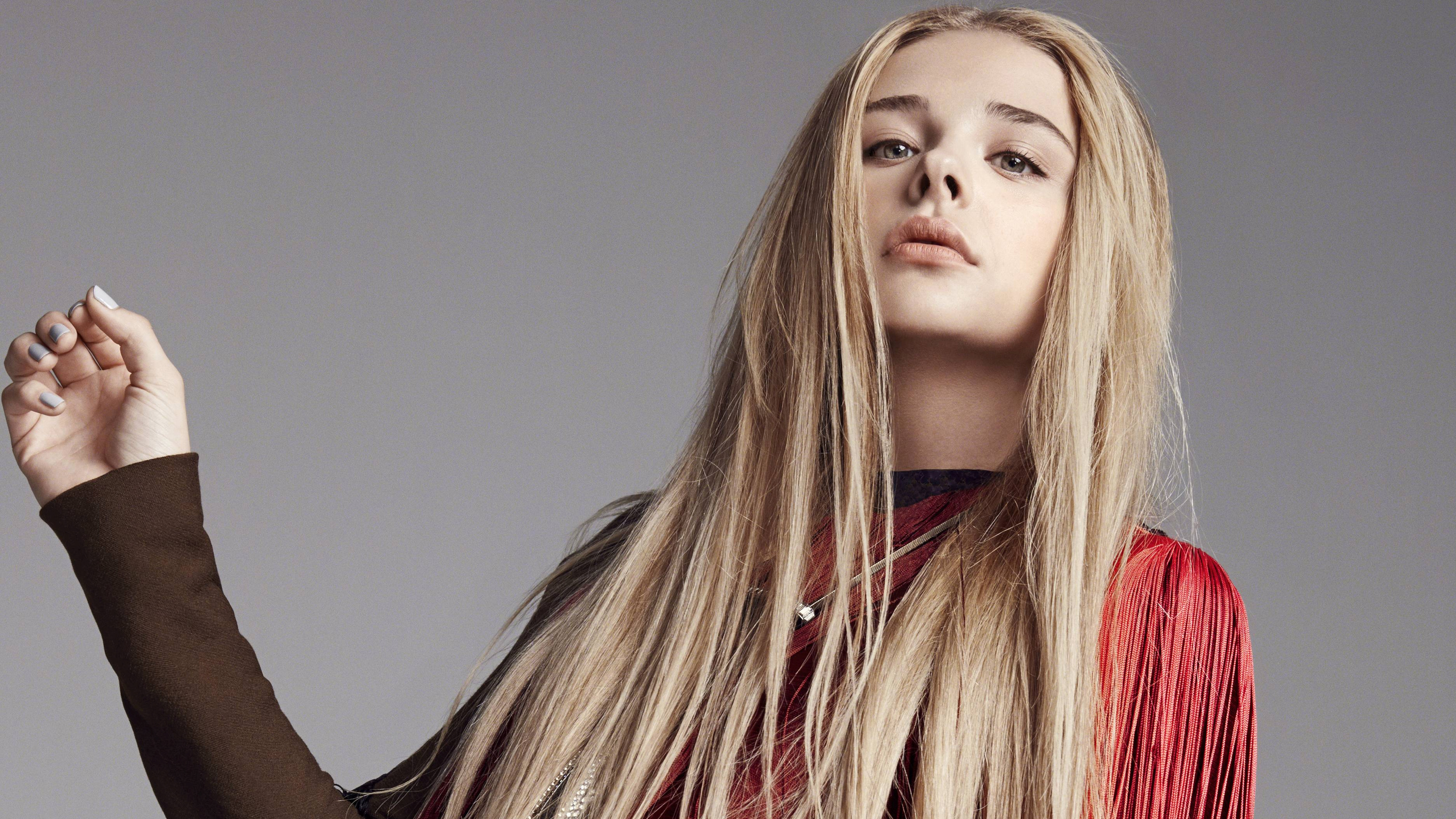 Chloe Grace Moretz American Actress 4K wallpaper