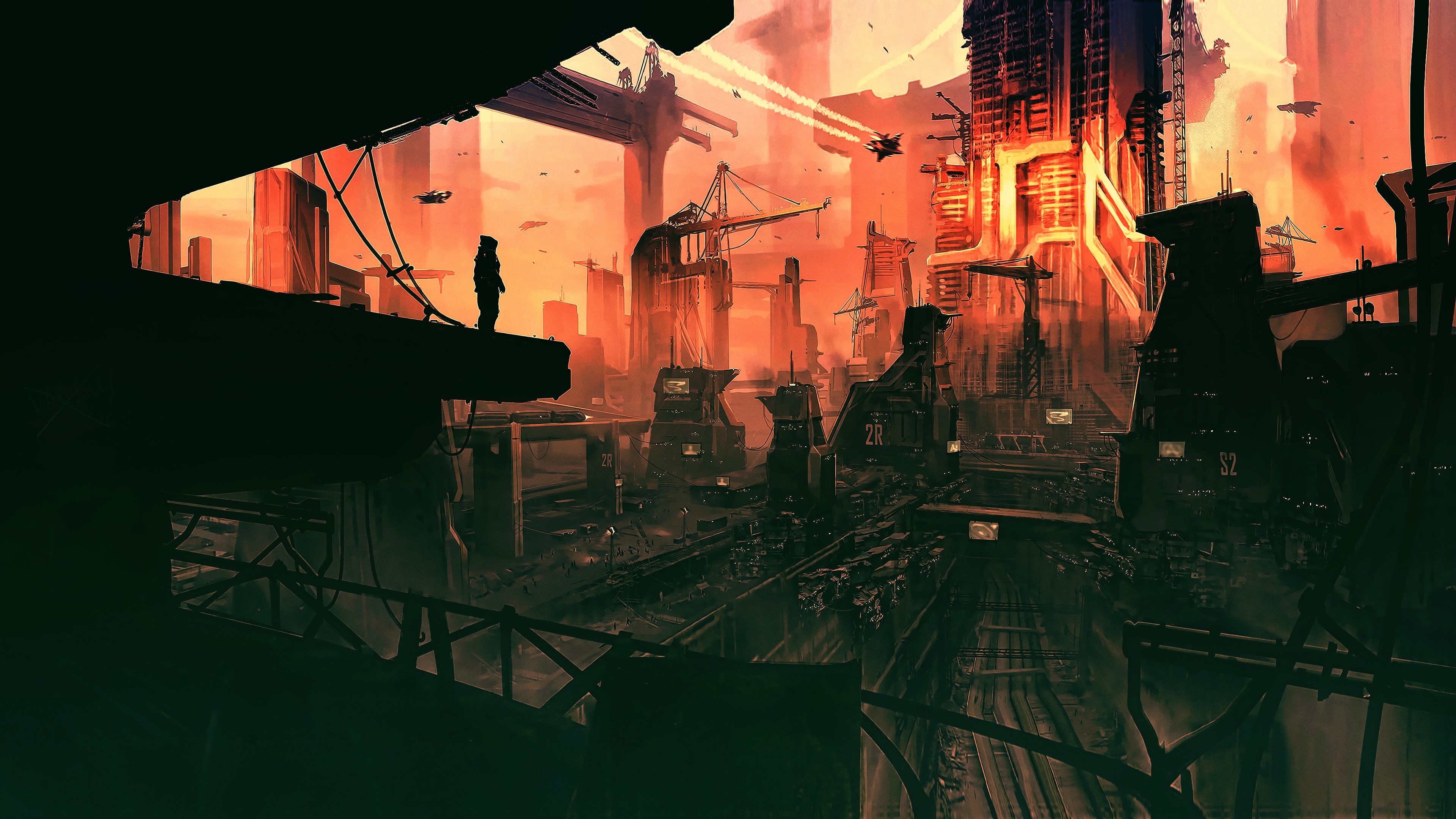 Download Futuristic City wallpaper