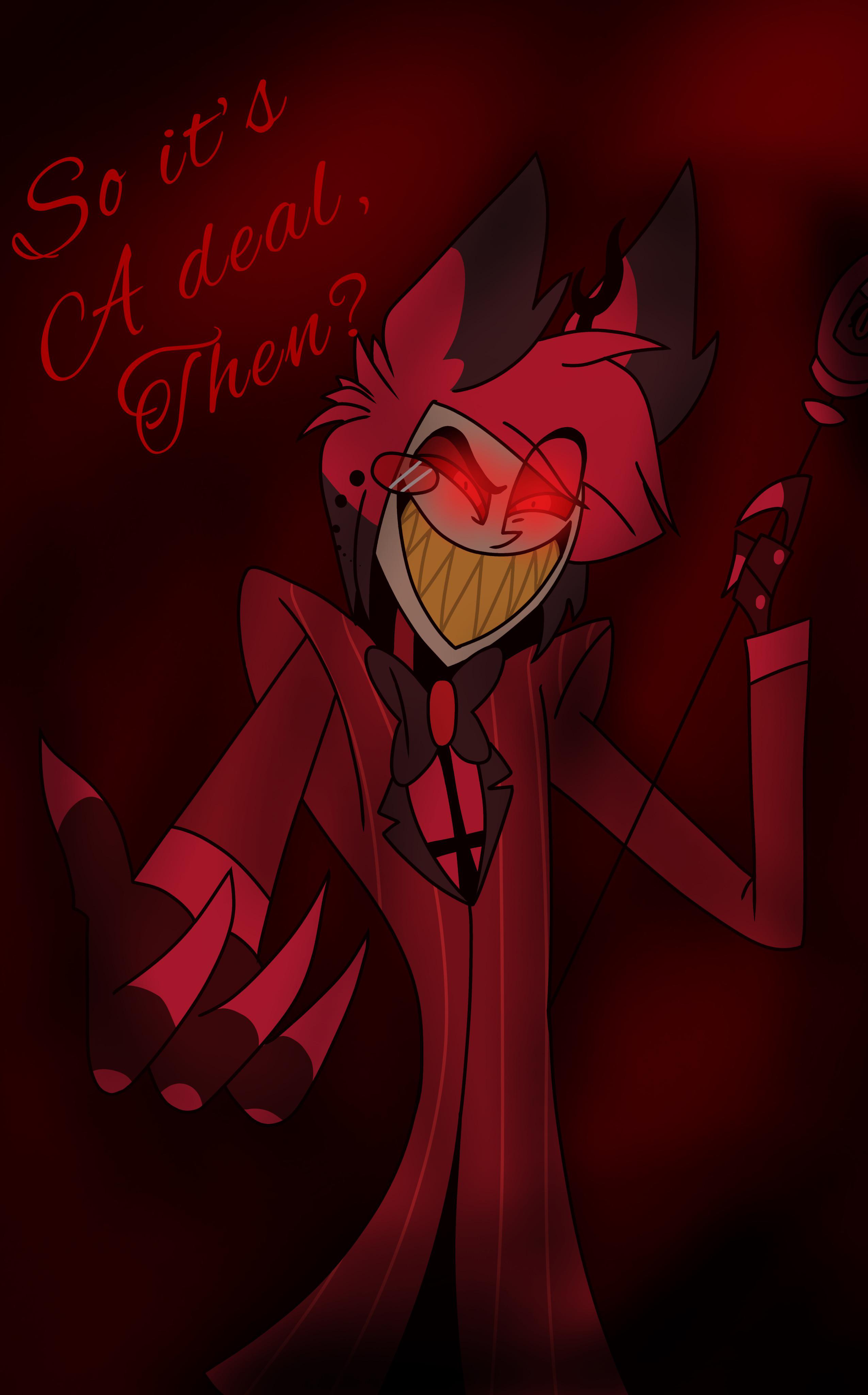 I made an alastor drawing a while back