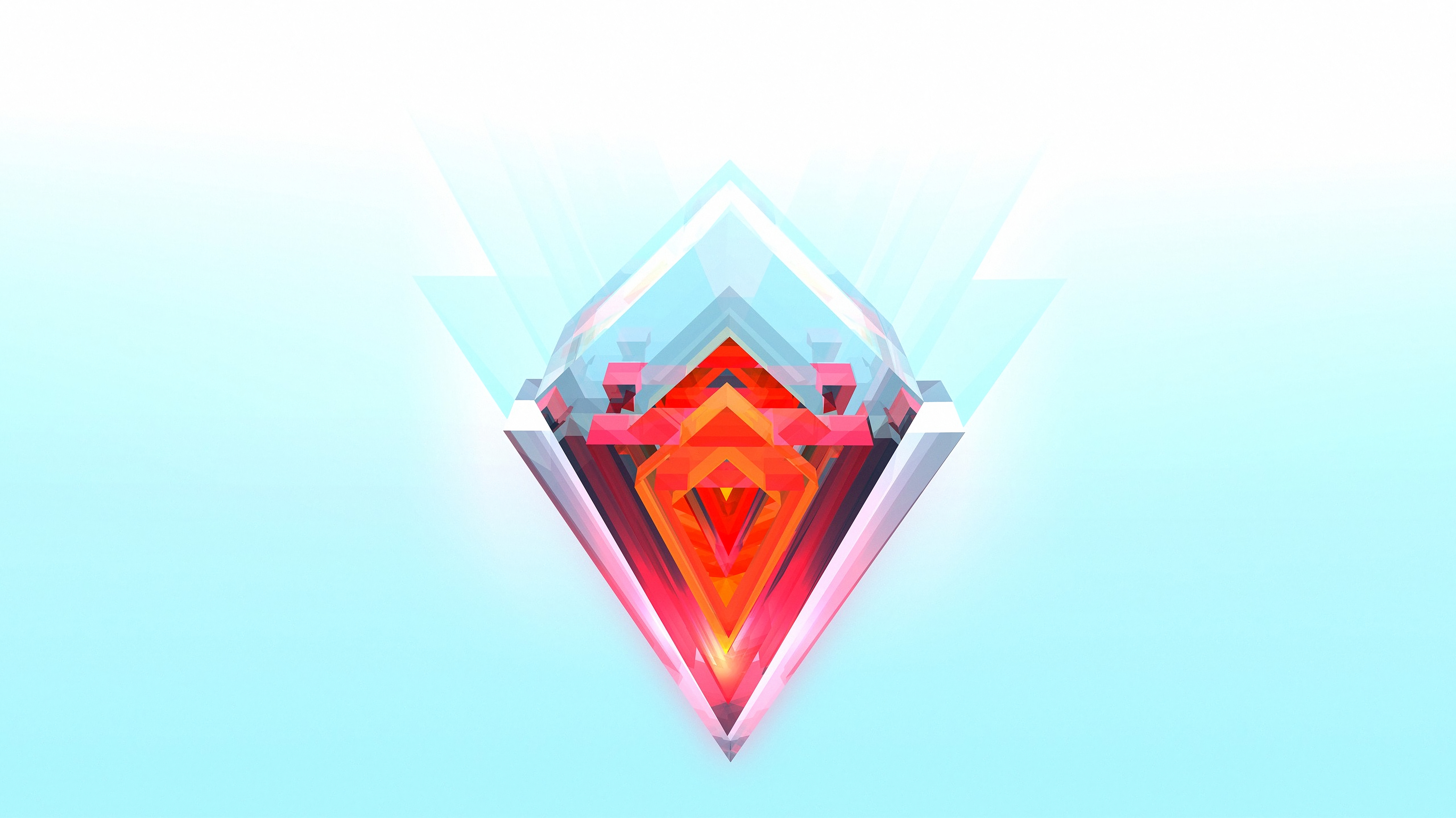 triangle HD wallpaper, background