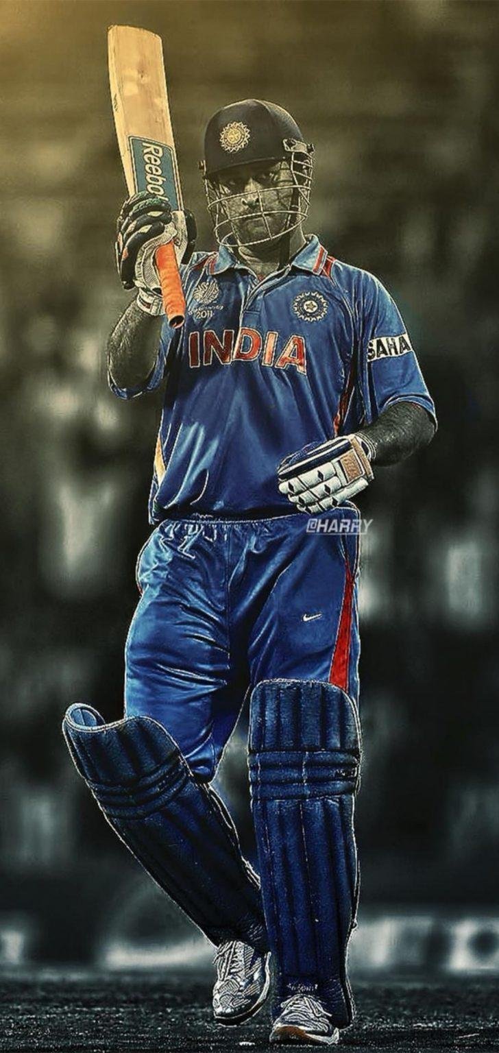 Ms Dhoni Cricketer Wallpaper Download