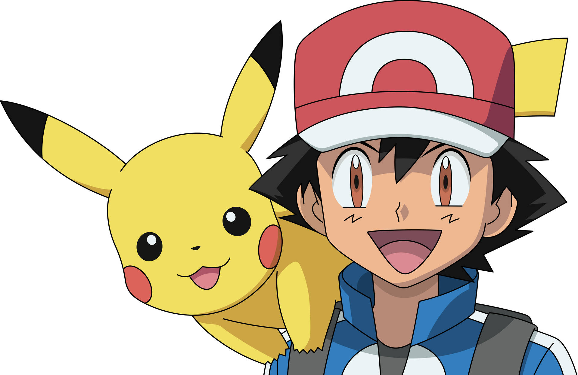 Ash And Pikachu HD Wallpaper