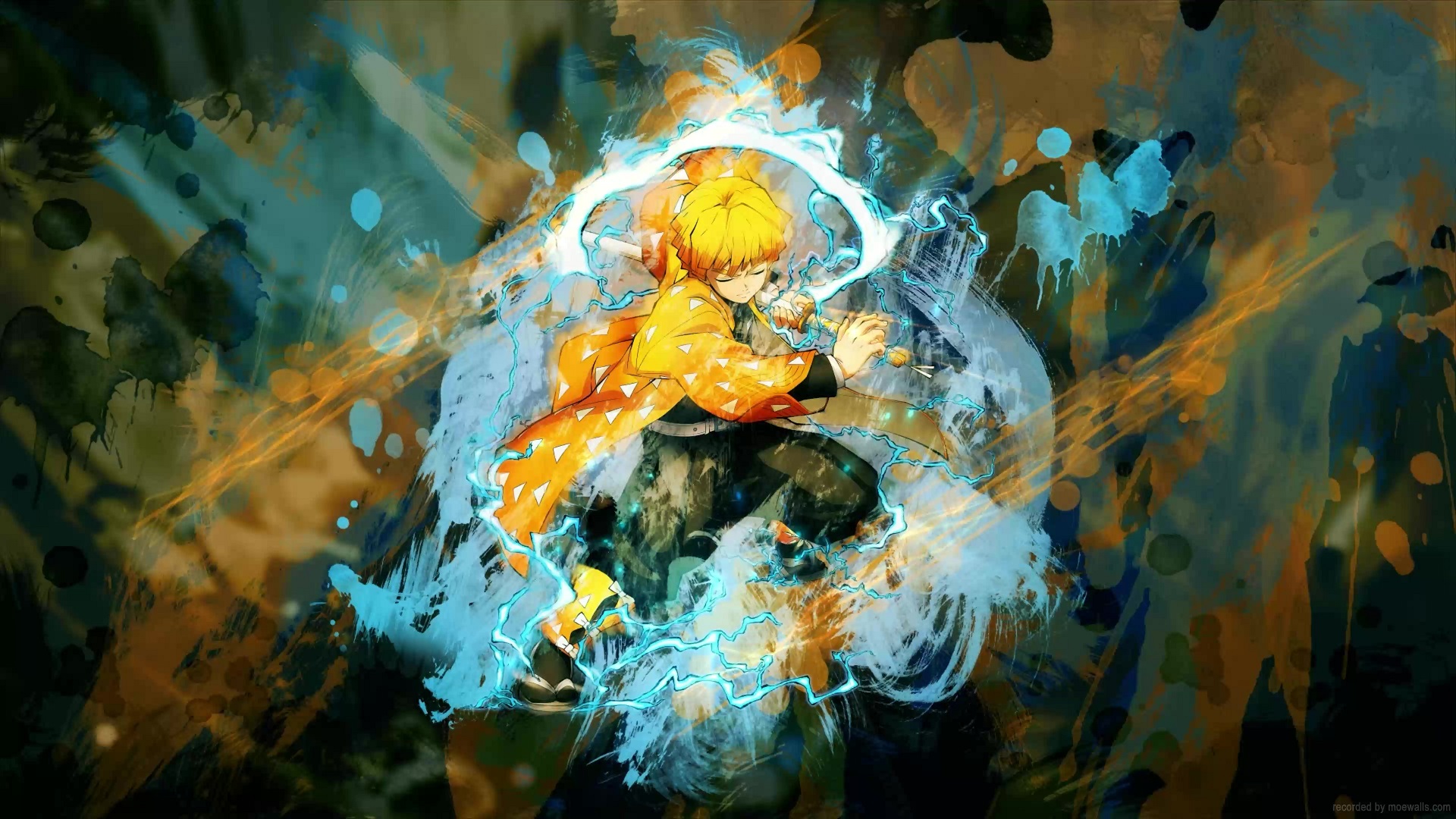 Thunder Demon Slayer Live Wallpaper