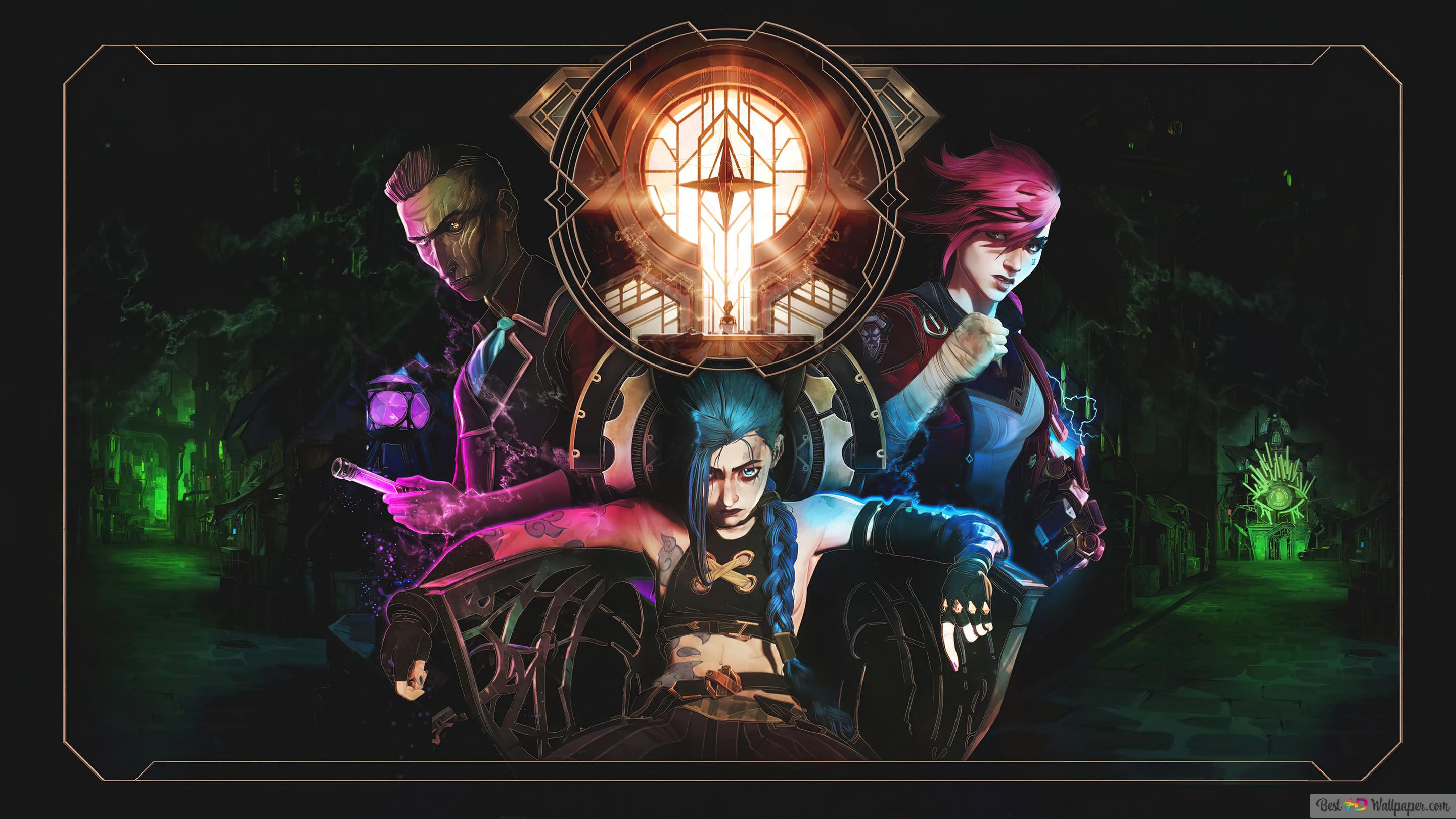 Arcane Of Legends 4K wallpaper download