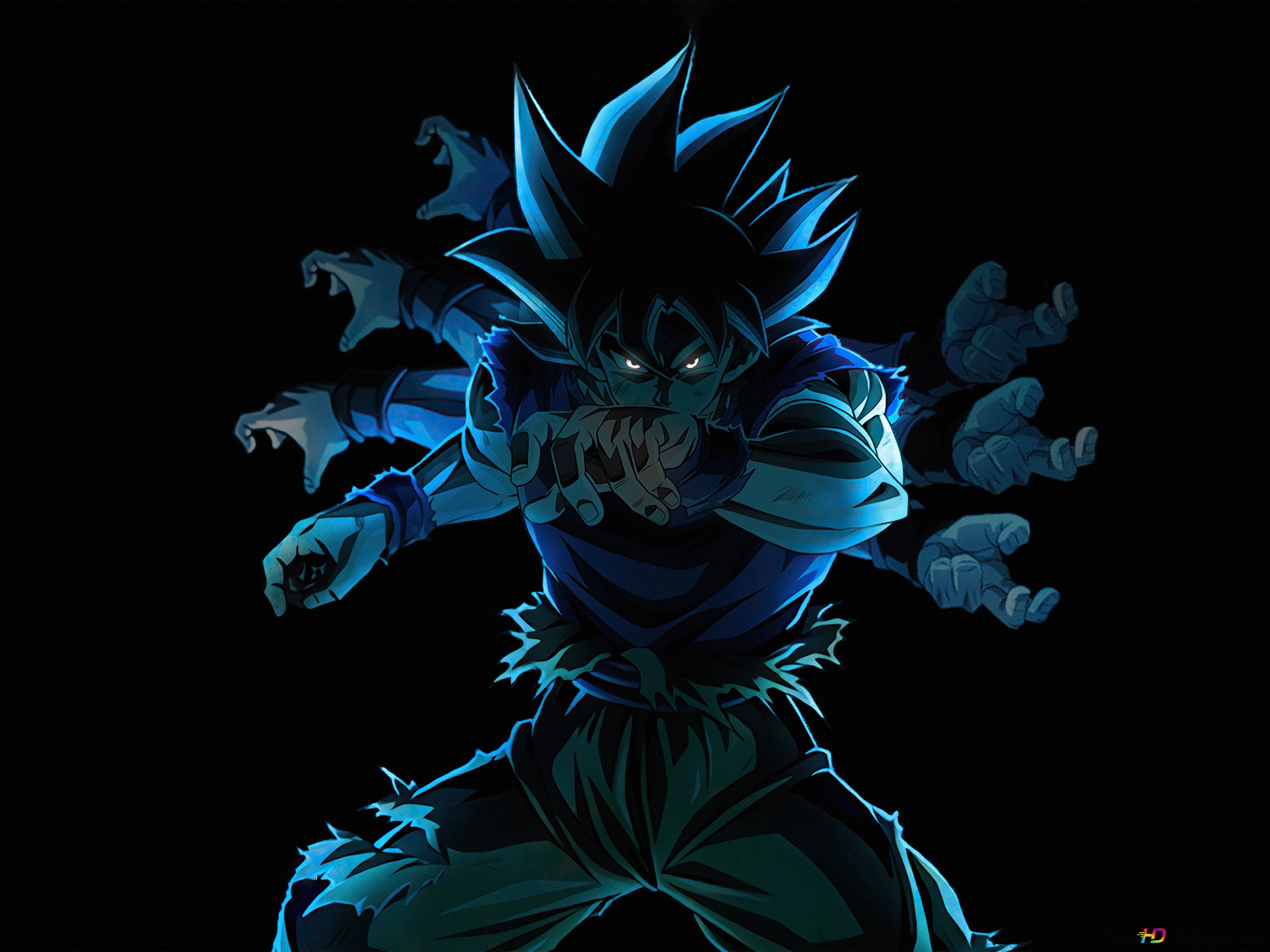 Goku And His Multiple Hands Power 4K wallpaper download