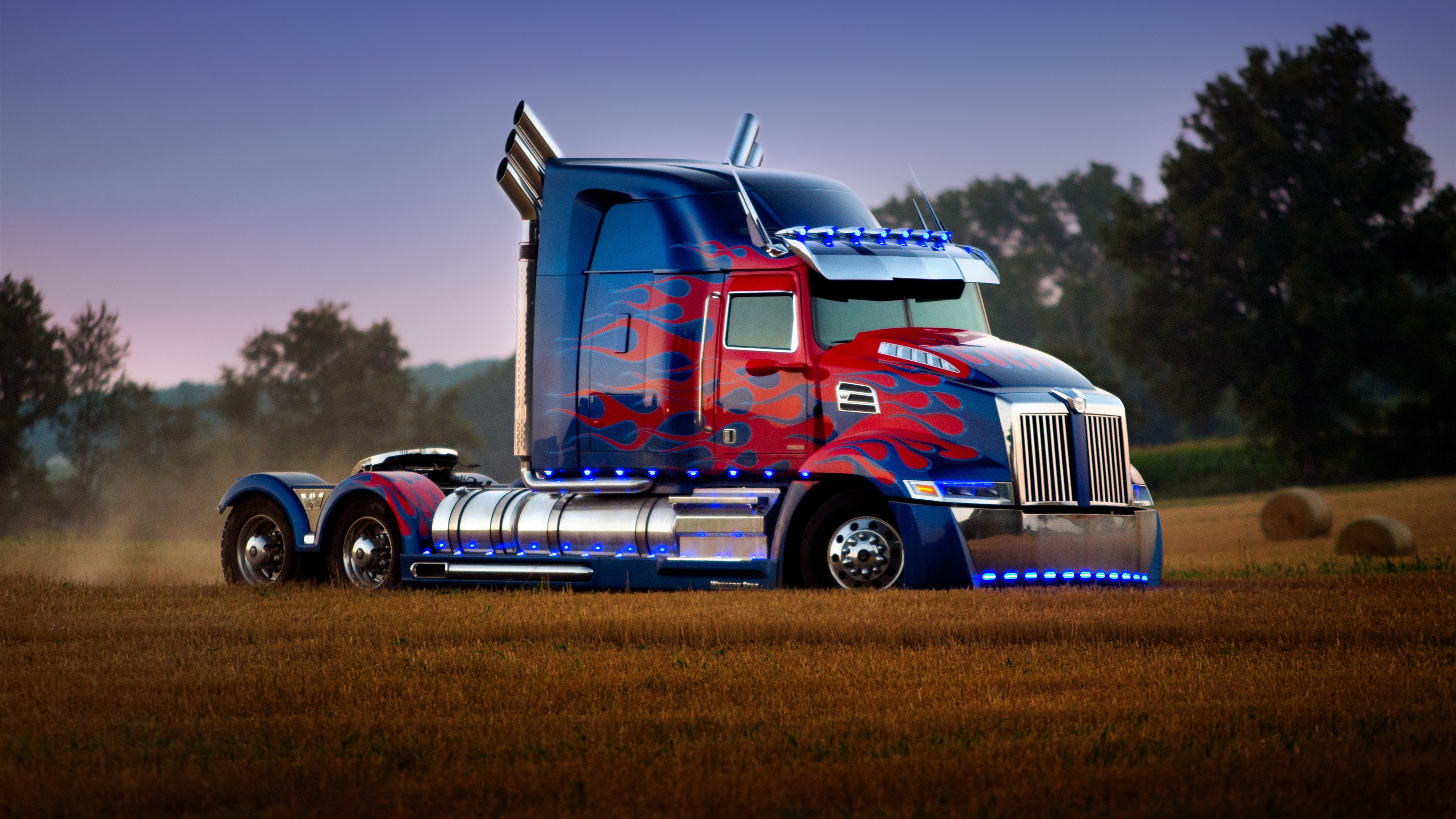 Wallpaper Transformers, Optimus Prime, truck 3840x2160 UHD 4K Picture, Image