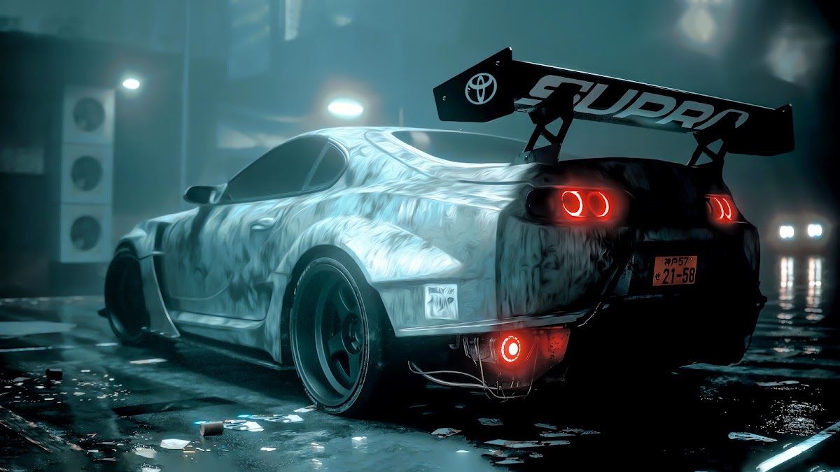 Supra MK4 4K Wallpaper for PC