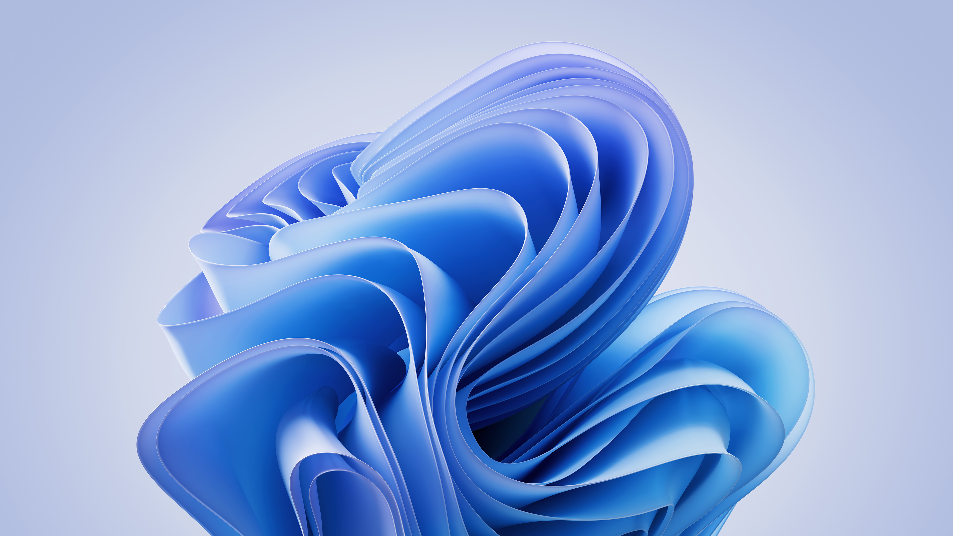 Surface Pro 9 Wallpaper 4K, Stock, Blue abstract