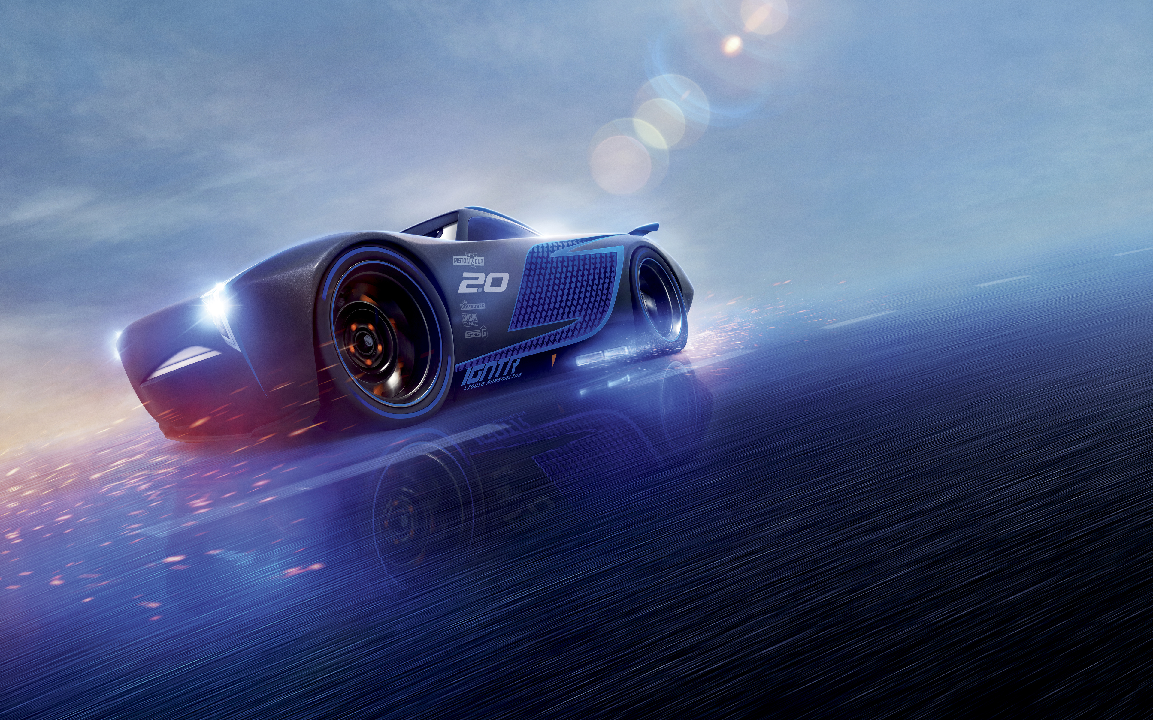 Free download Download wallpaper Jackson Storm 4k antagonist Cars 3 fan art [3840x2400] for your Desktop, Mobile & Tablet. Explore Disney Cars 4K Wallpaper. Cars Wallpaper, Wallpaper Cars, Disney Pixar Cars Wallpaper