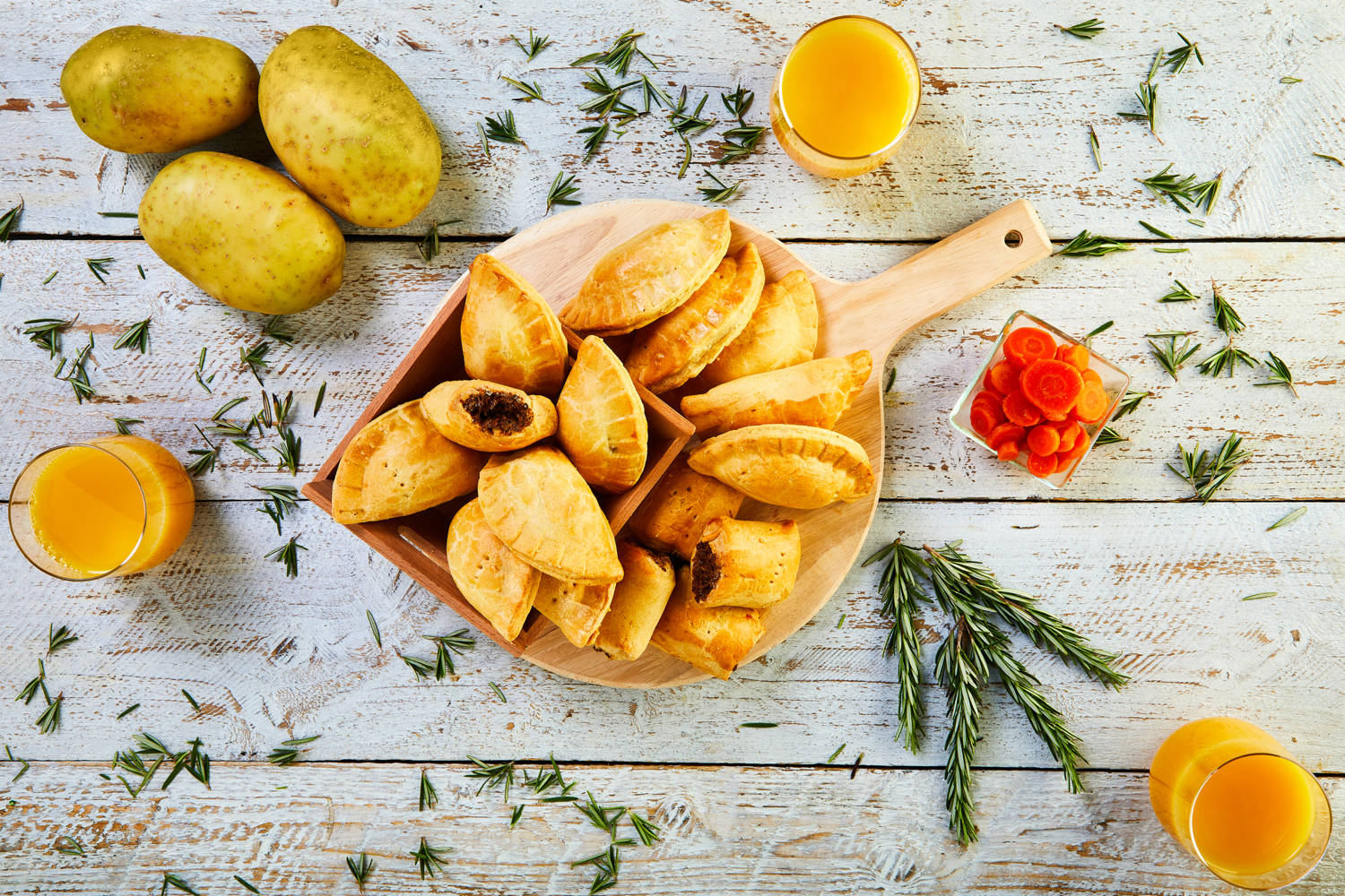Download Tasty Empanadas Wallpaper