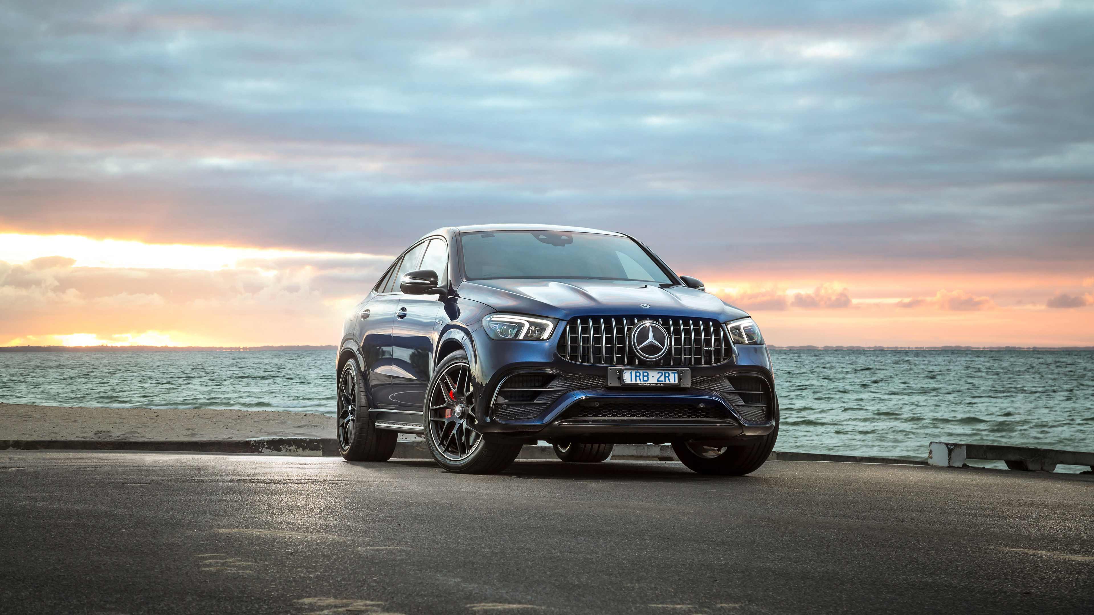 Mercedes AMG GLE 63 S 4MATIC+ Coupé 2021 4K Wallpaper Car Wallpaper