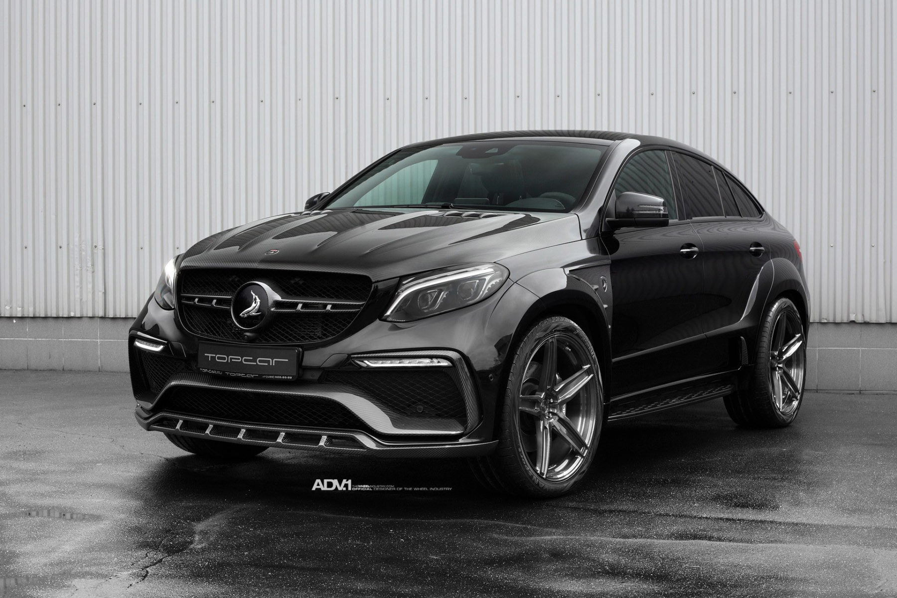 Another TOPCAR Mercedes Benz GLE63 AMG Given ADV.1 Wheels