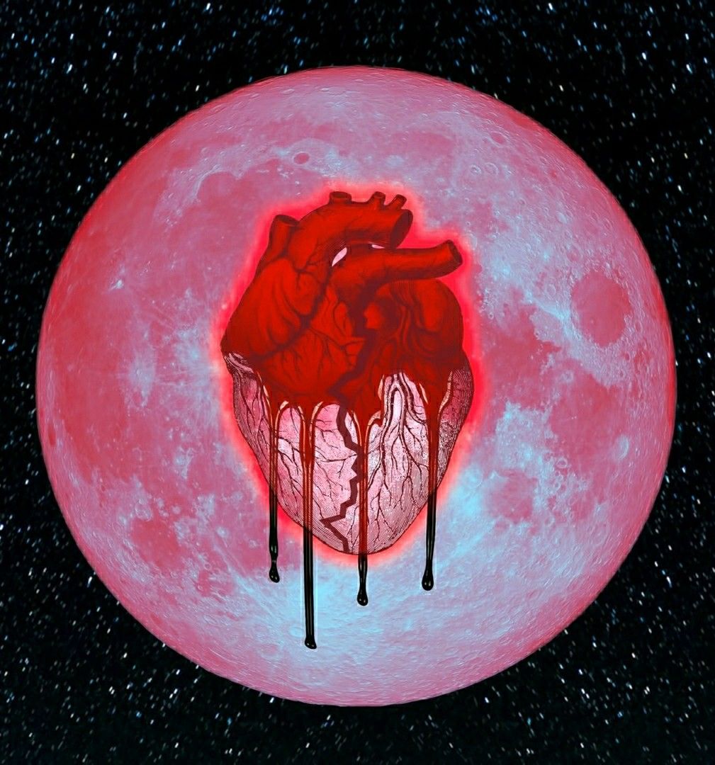 Lua, coração. Chris brown albums, Chris brown, Heartbreak wallpaper