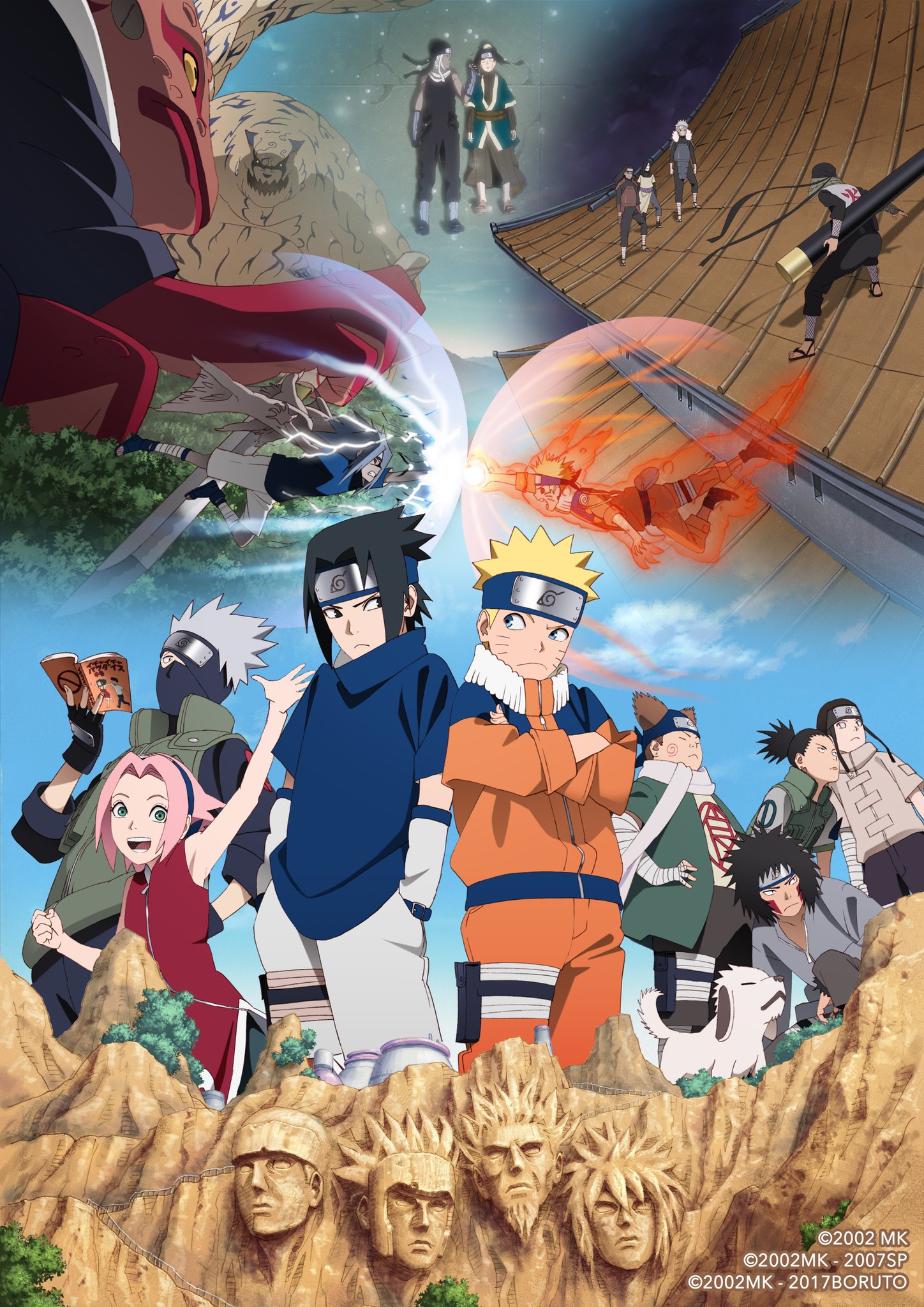 New! Naruto Releases New Poster for 20th Anniversary! Sorry Boruto