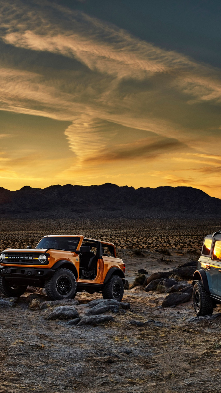 Download wallpaper: Ford Bronco 750x1334