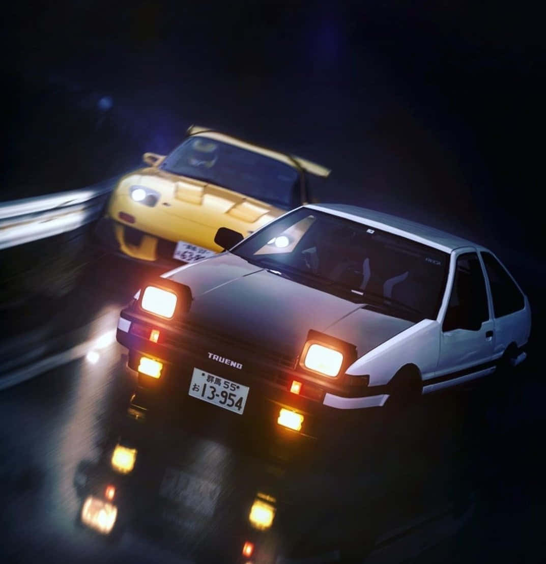 Download Classic retro Toyota AE86 Wallpaper