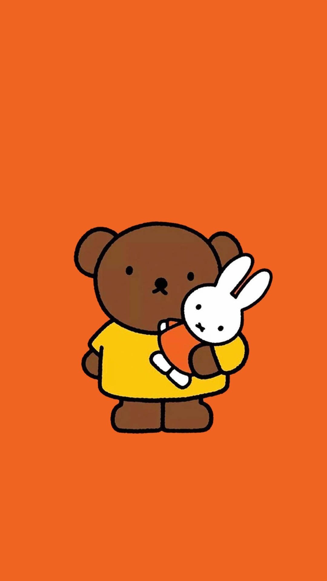 Download Boris Bear And Little Miffy Wallpaper