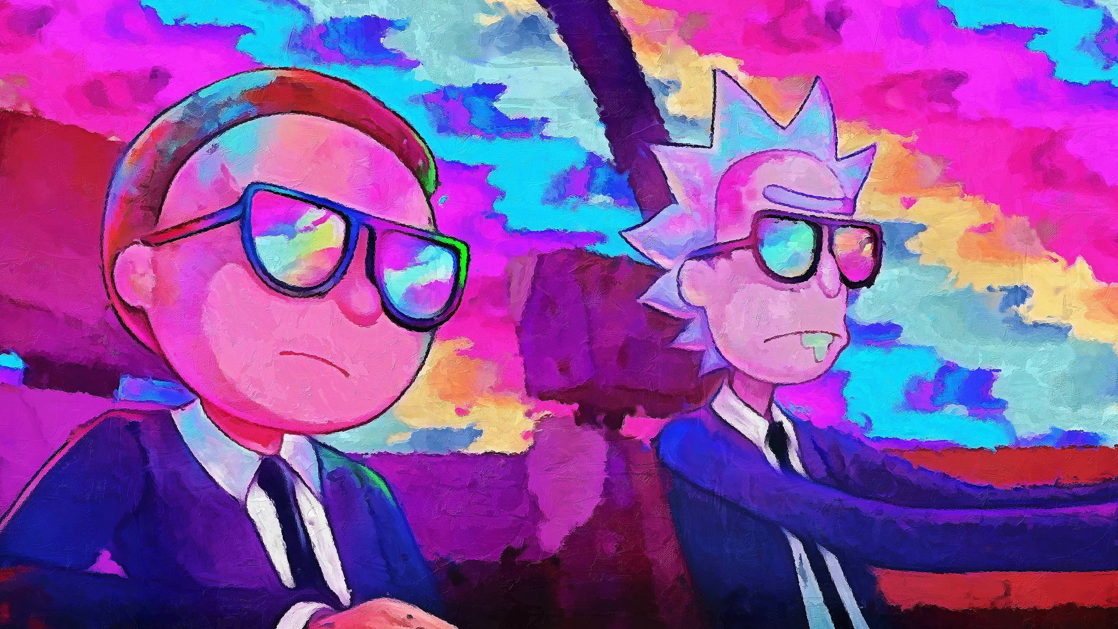 Rick And Morty 4K Wallpaper