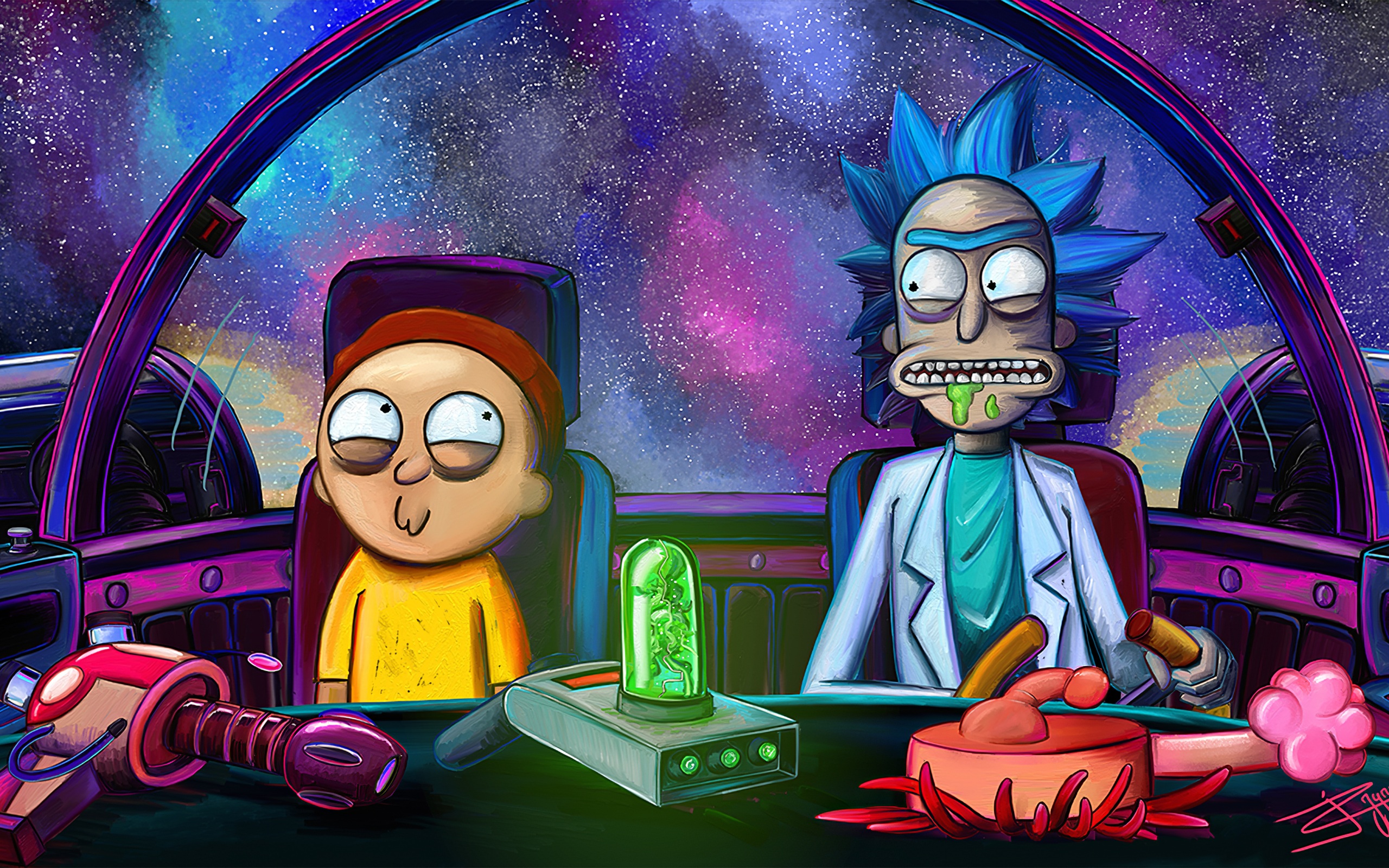 Rick And Morty Desktop 4k Wallpapers - Wallpaper Cave