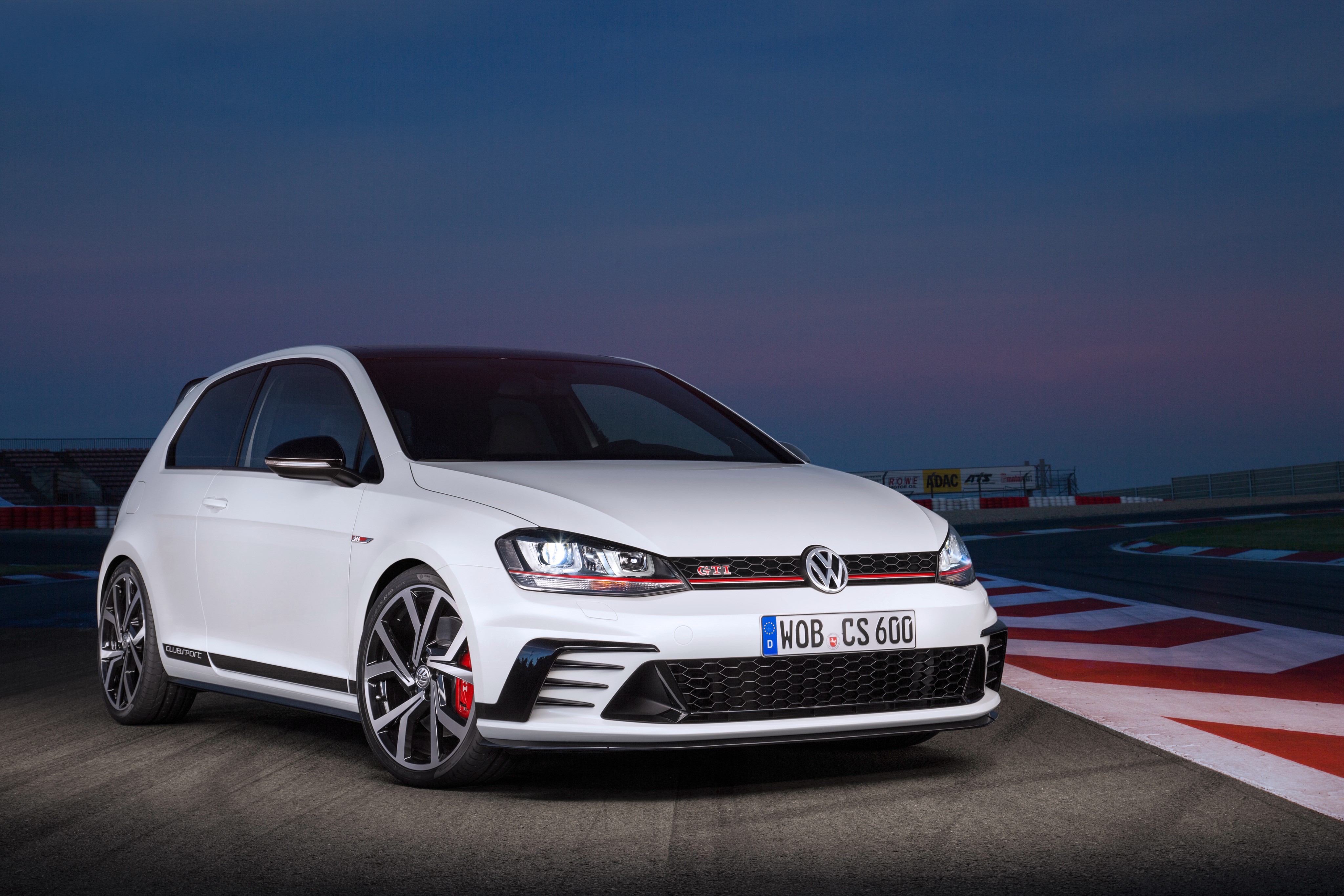 4K, 2015 Golf GTI, Volkswagen, White Gallery HD Wallpaper