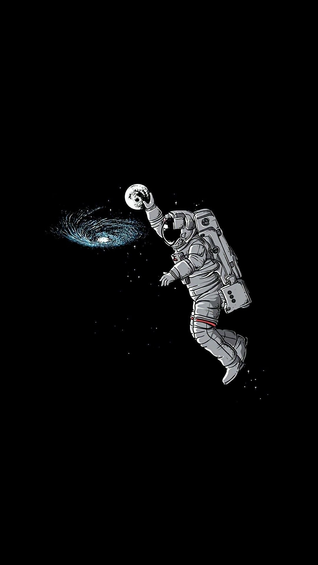 Cool Astronaut Phone Wallpaper