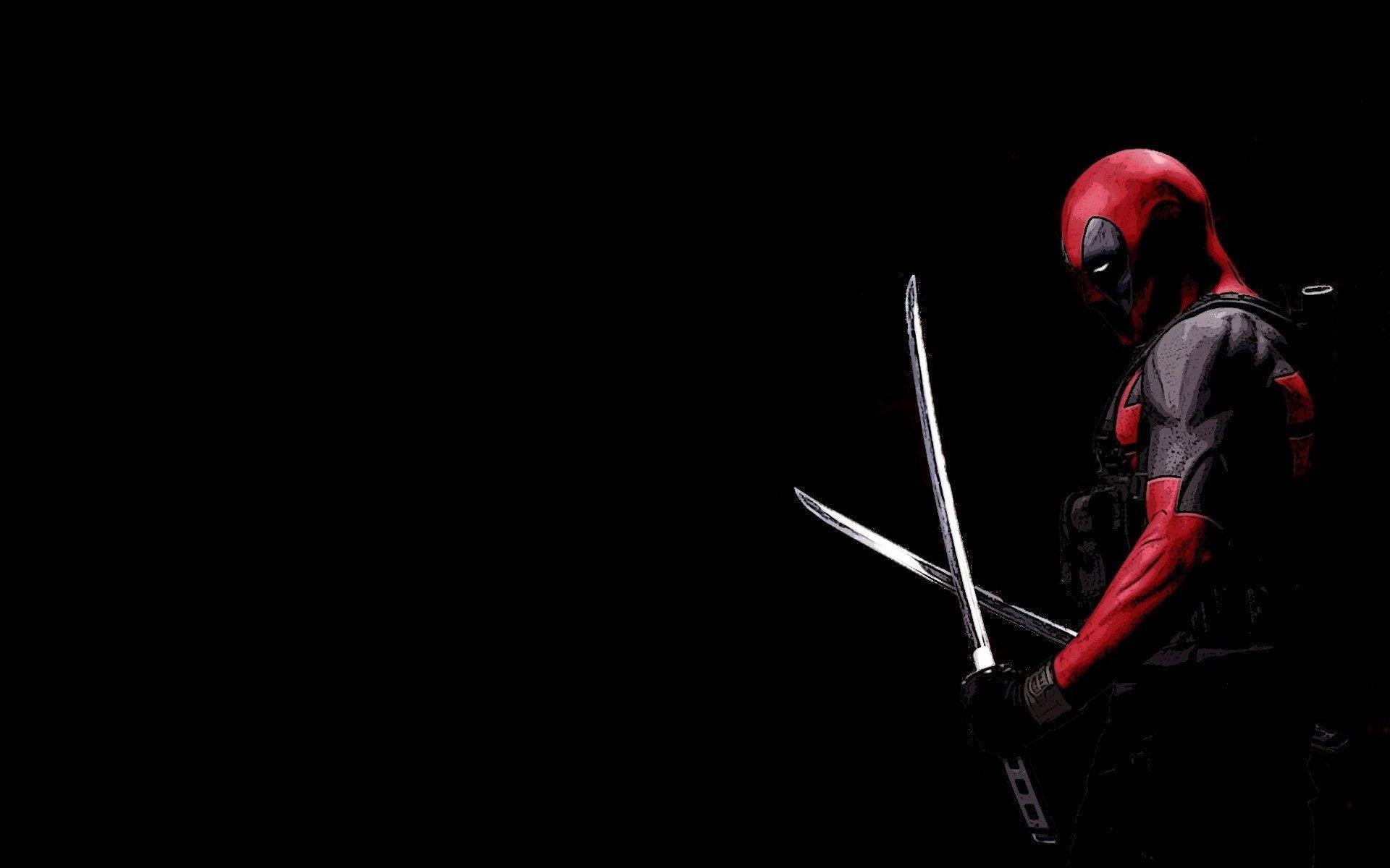 Download Amoled Deadpool 4k Wallpaper