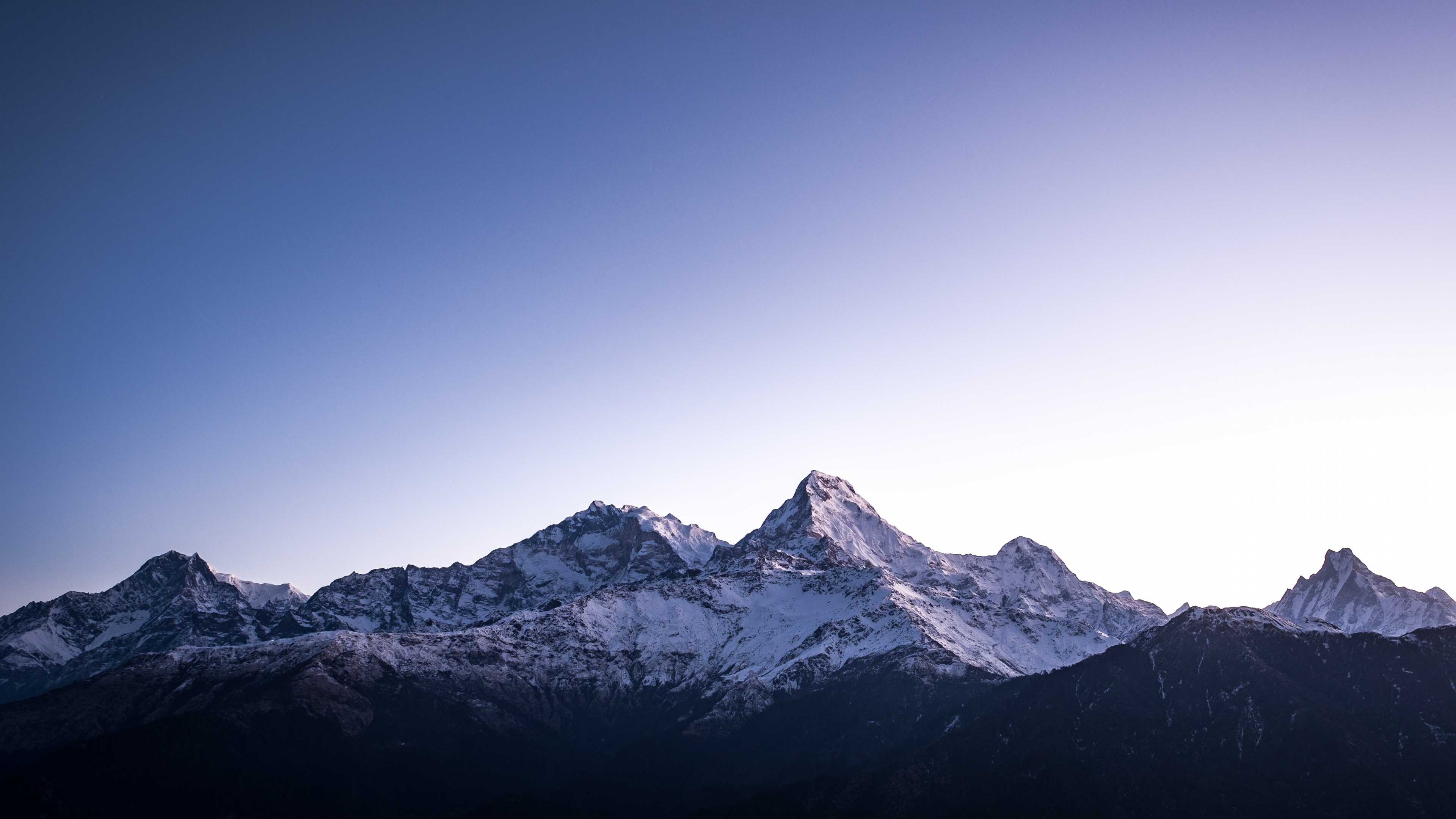 Poon Hill Wallpaper 4K, Nepal, Himalayas, Hill Station