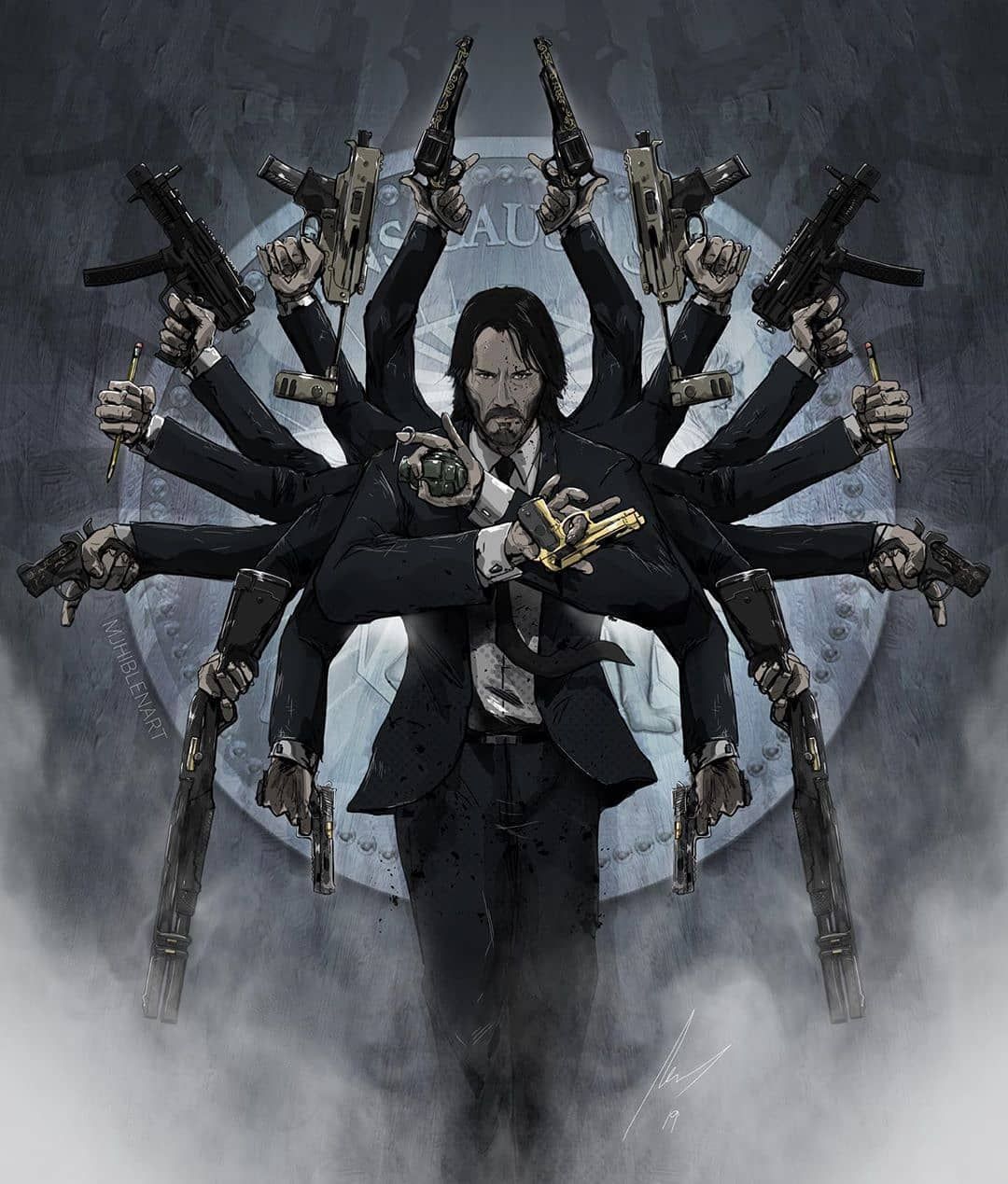 Dr. John Strange Wick Amazing artwork. . Please follow For more THANK YOUU