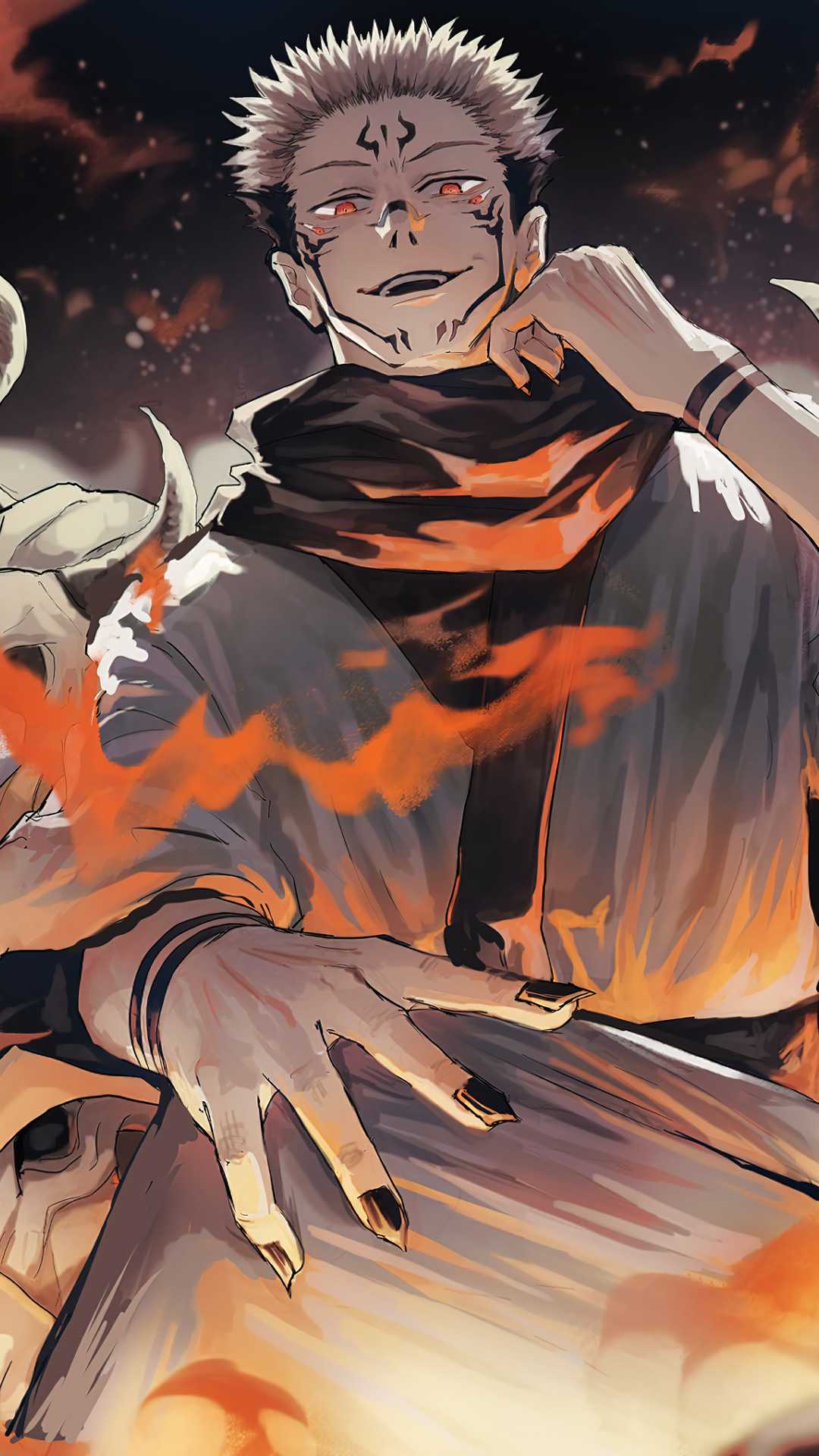 Sukuna Mobile Wallpaper