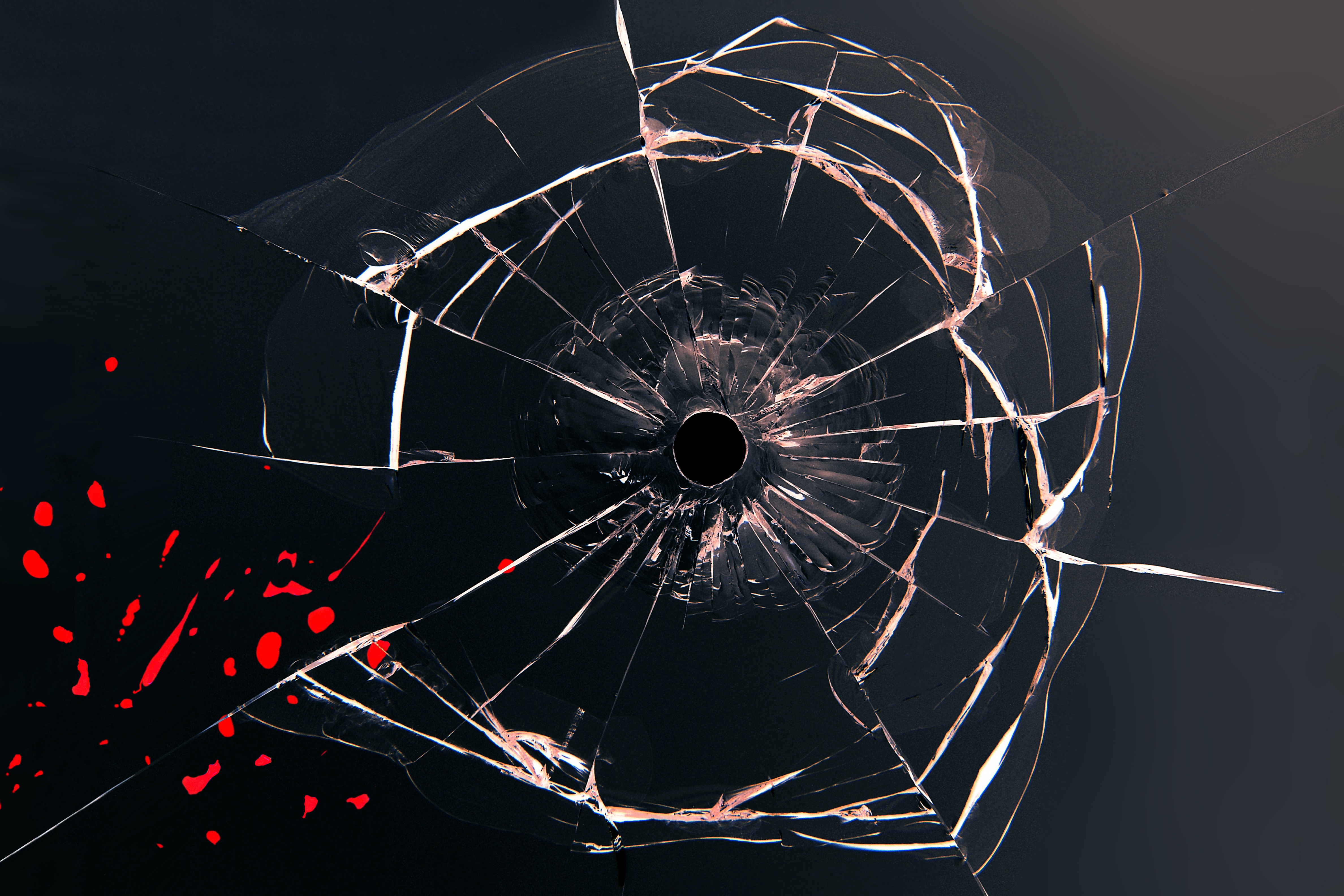 broken, glass, bullet, hole, hd, 4k, 5k Gallery HD Wallpaper