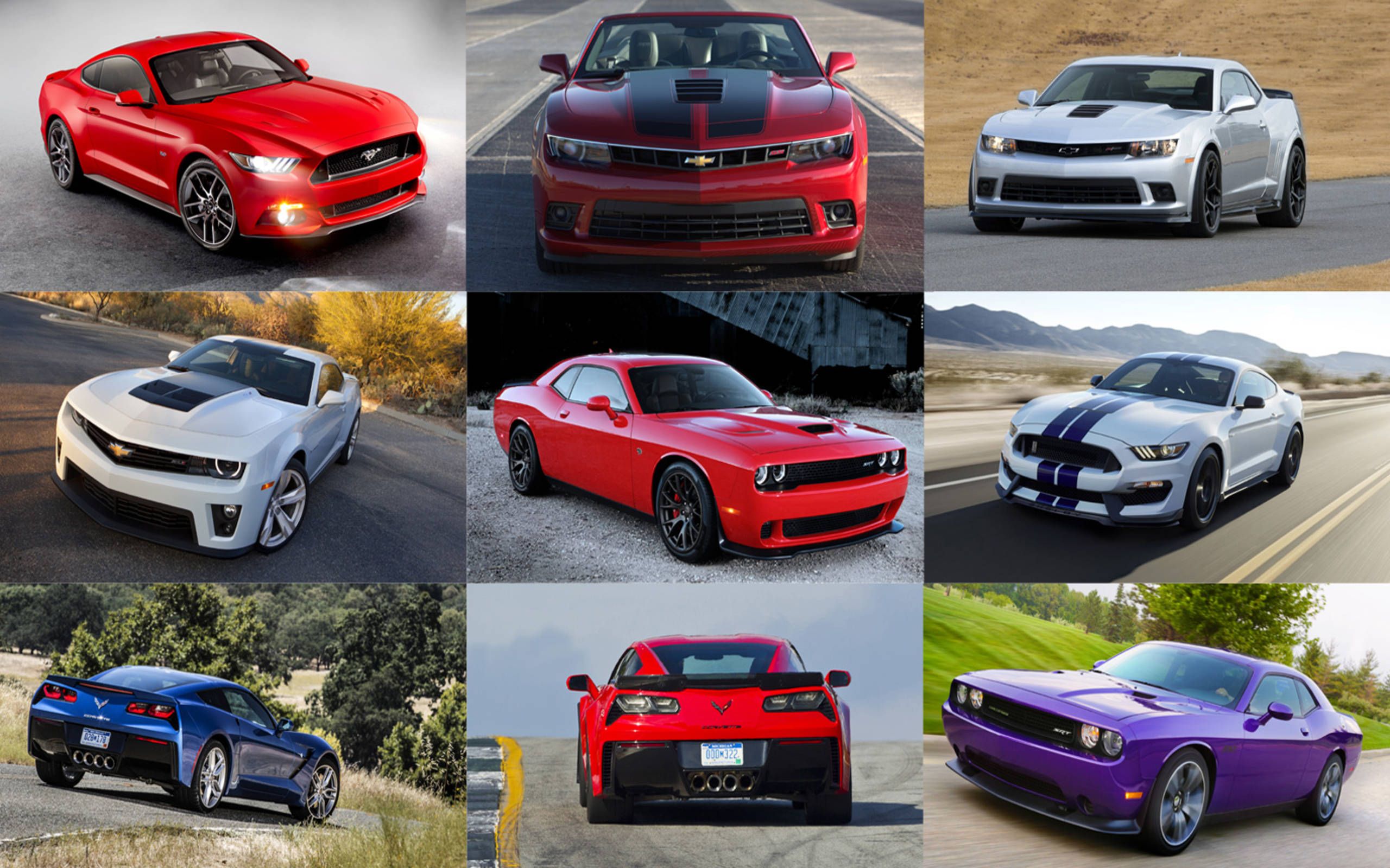 American muscle by the numbers: Which car comes out on top?