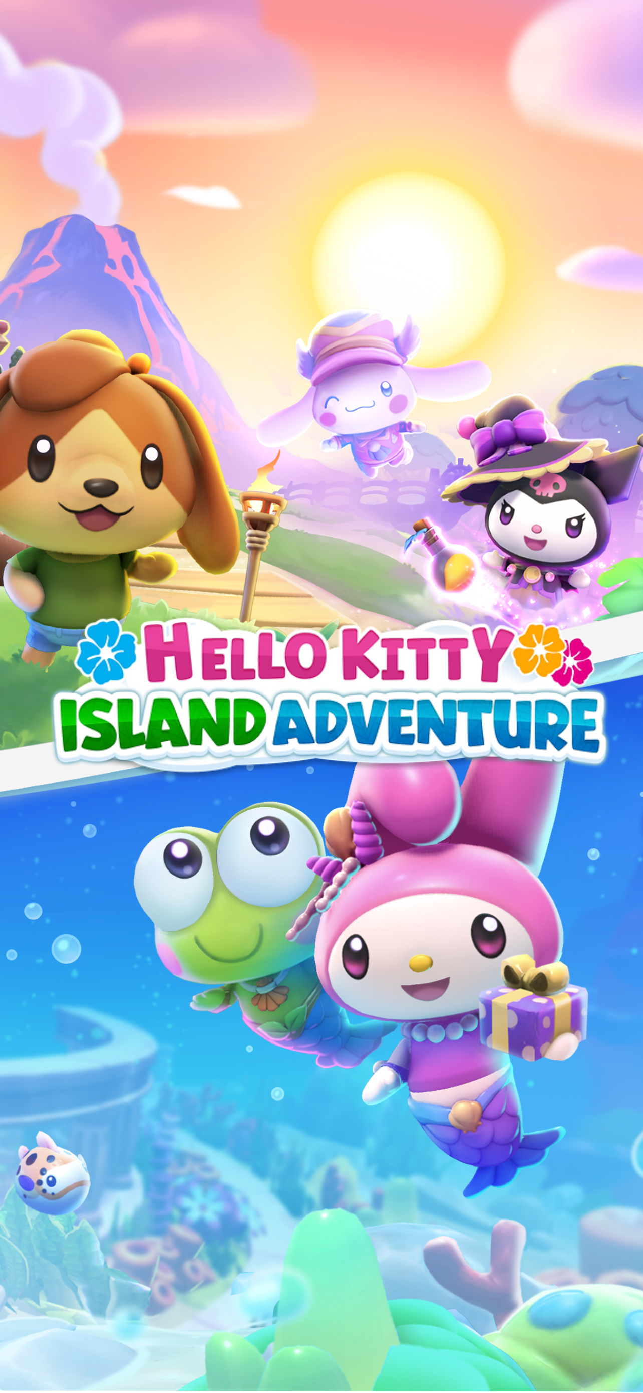 Hello Kitty Island Adventure Mobile Phone Wallpaper