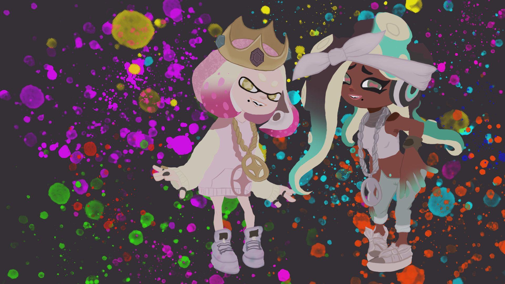 Marina and Pearl Wallpaper