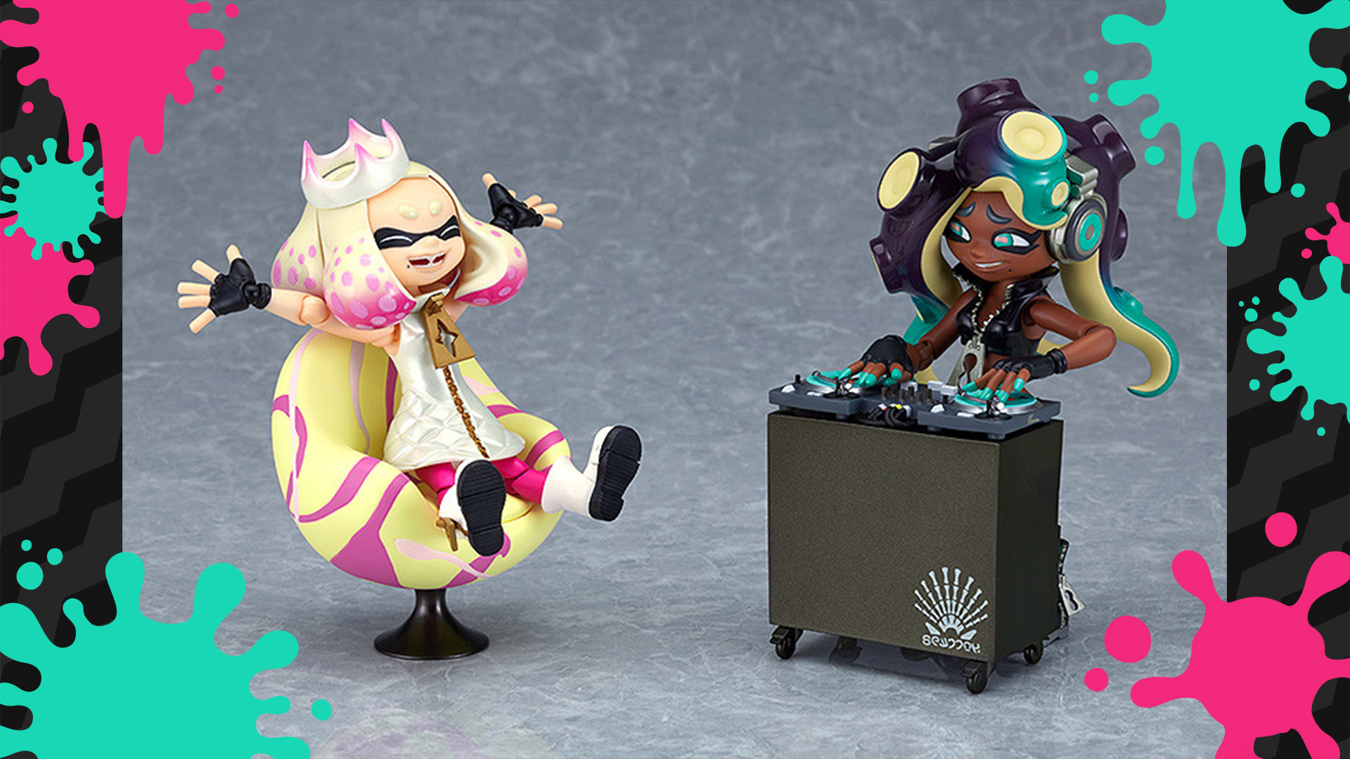 Don't Get Cooked, Get Figma Off The Hook! Splatoon 2's Pearl And Marina Figma Now Available To Pre Order