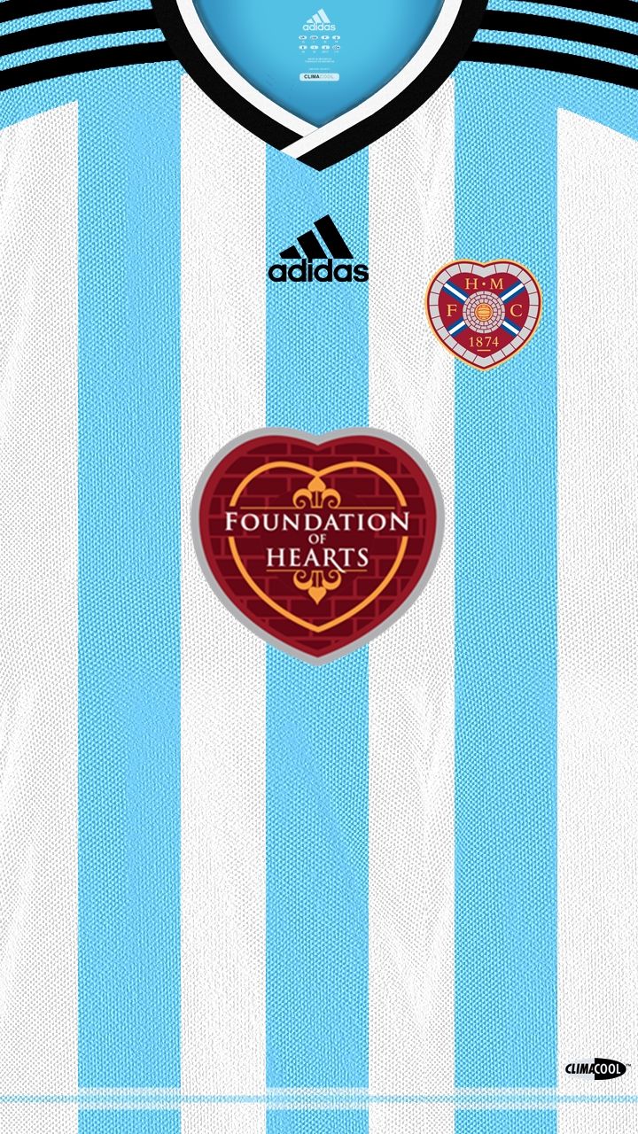 Heart of Midlothian. Logotipos de marcas deportivas, Camisa de fútbol, Camisetas