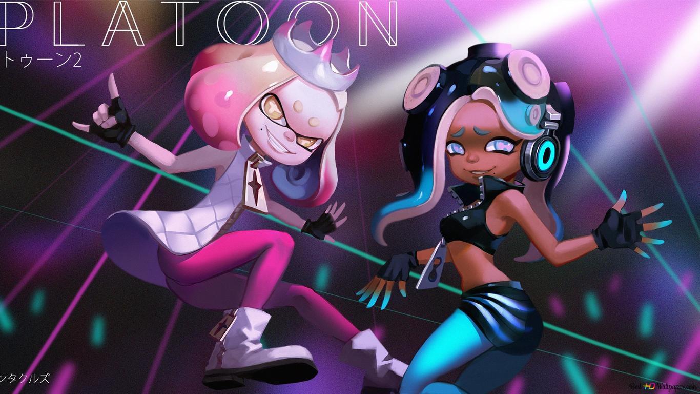 Splatoon 2 & Marina HD wallpaper download