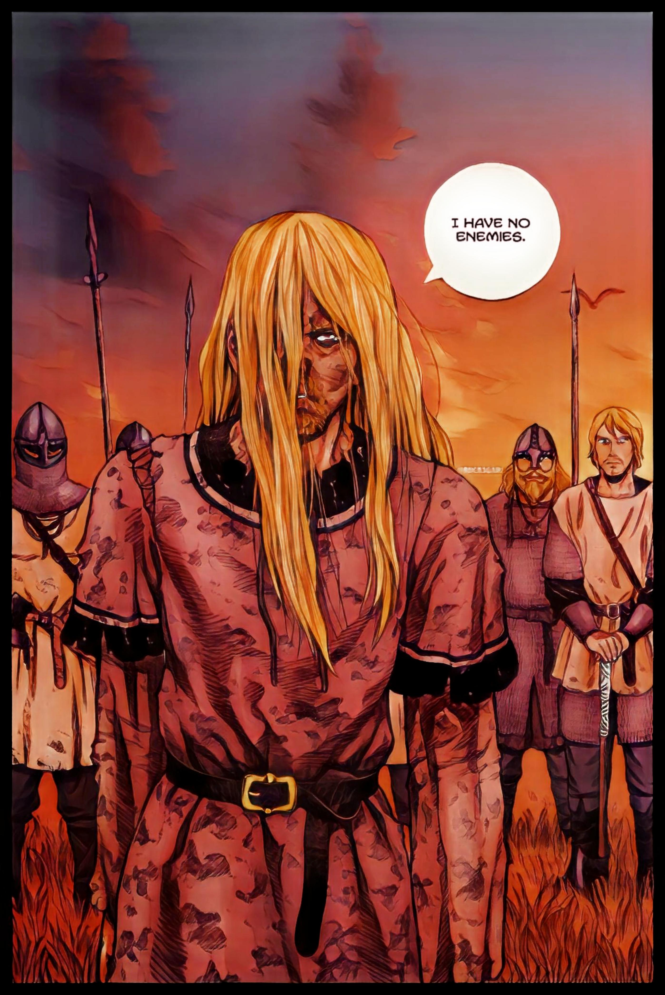 I HAVE NO ENEMIES Thorfinn colored