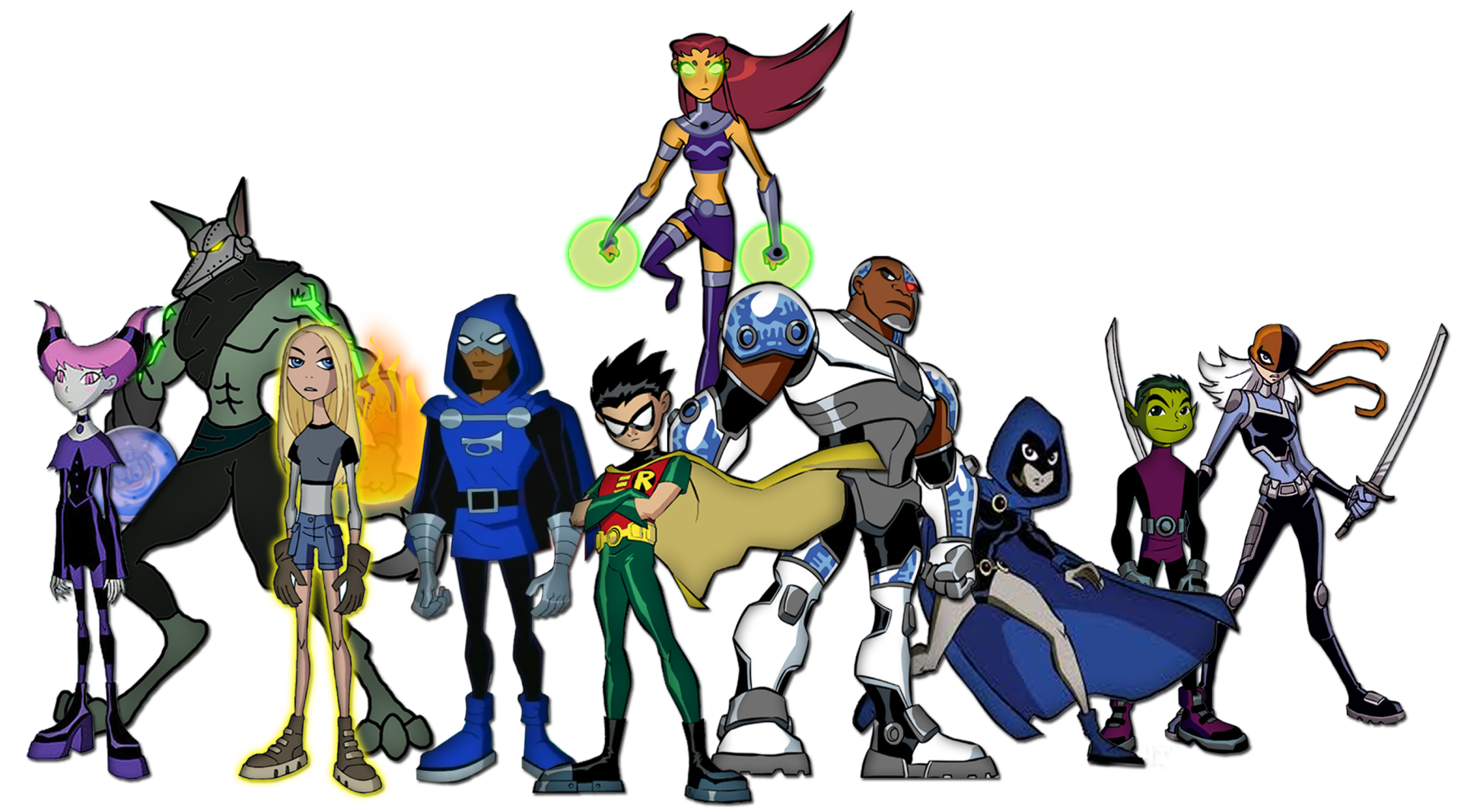 TV Show Teen Titans HD Wallpaper
