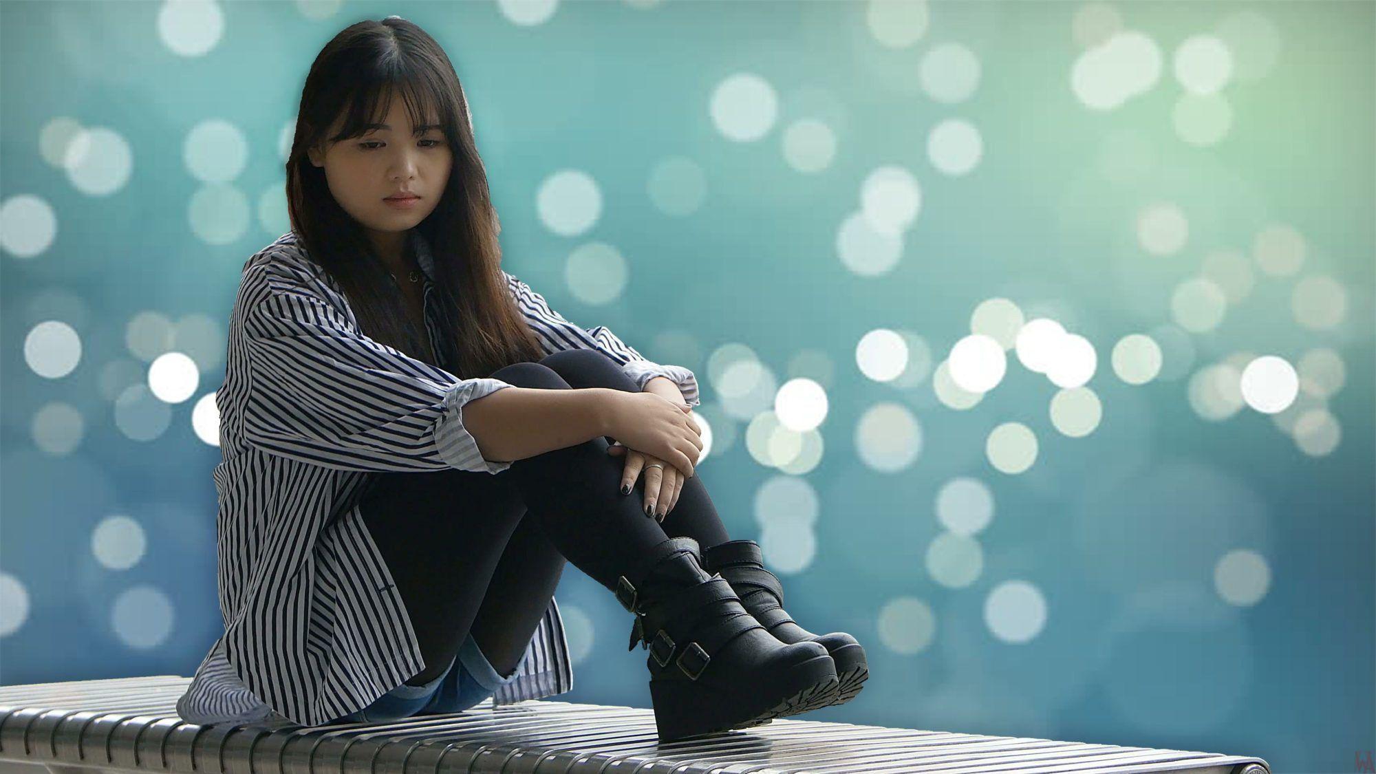 Sad Girl HD Wallpaper
