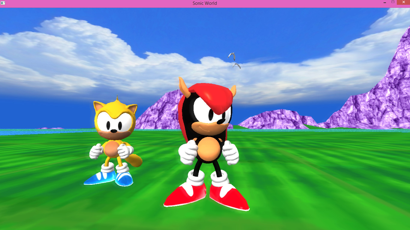 Classic Mighty and Ray [Sonic World] [Mods]