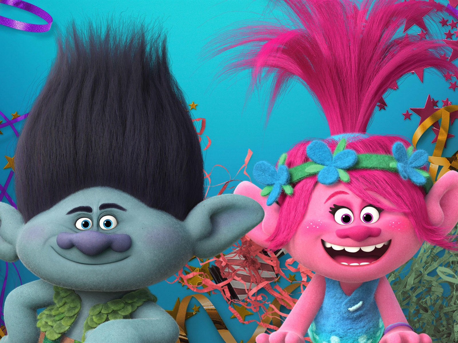 Wallpaper DreamWorks movie, Trolls 1920x1080 Full HD 2K Picture, Image