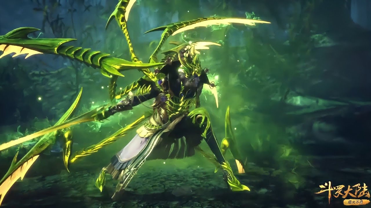 Soul Land Episode 210 Part 2.. Tang San Vs Bibi Dong First Battle