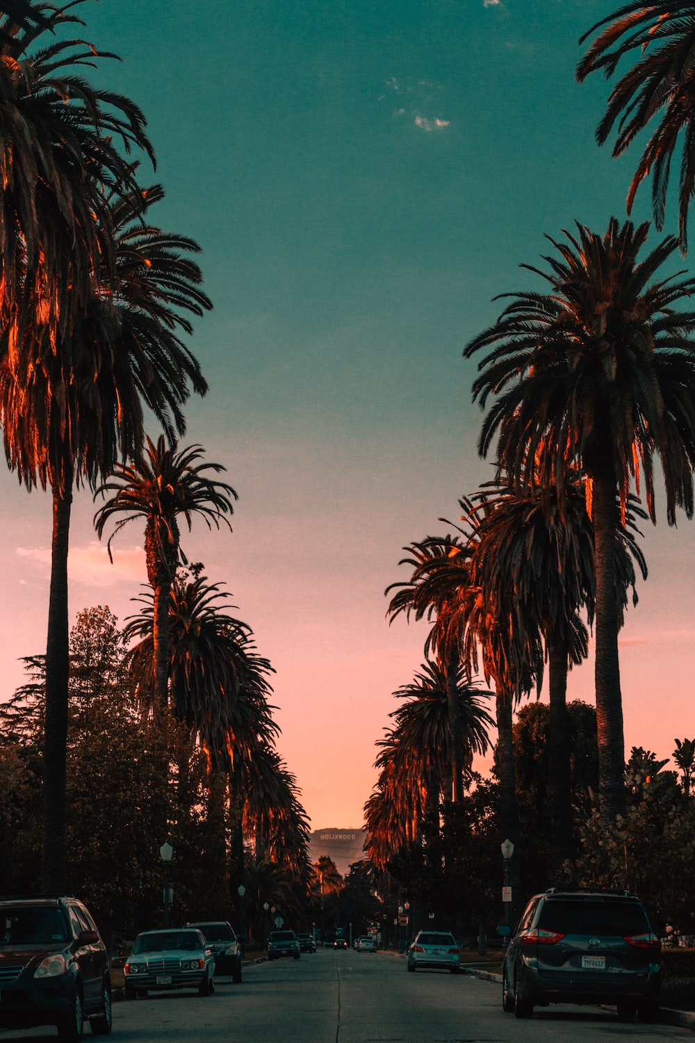 Street Sunset Picture. Download Free Image