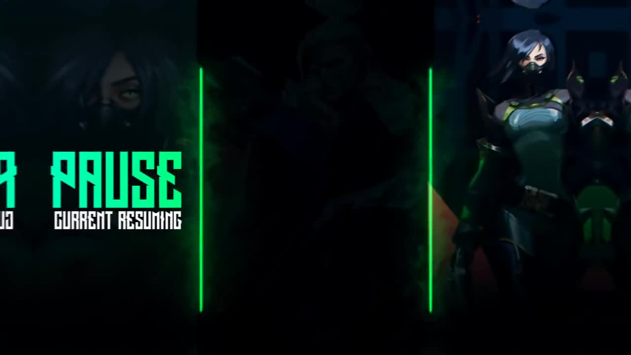 Valorant Overlays Animated Starting Soon Stream Offline and