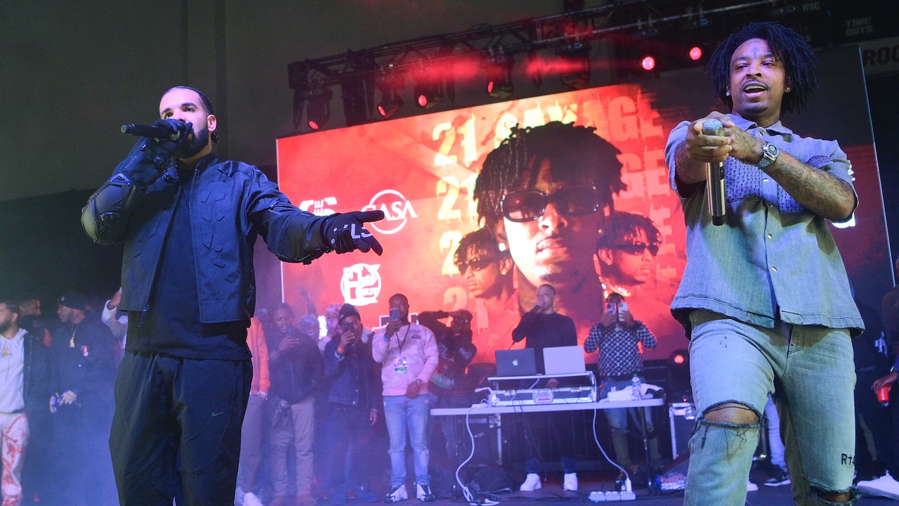 Drake and 21 Savage Reveal Cover Artwork for New Album Her Loss