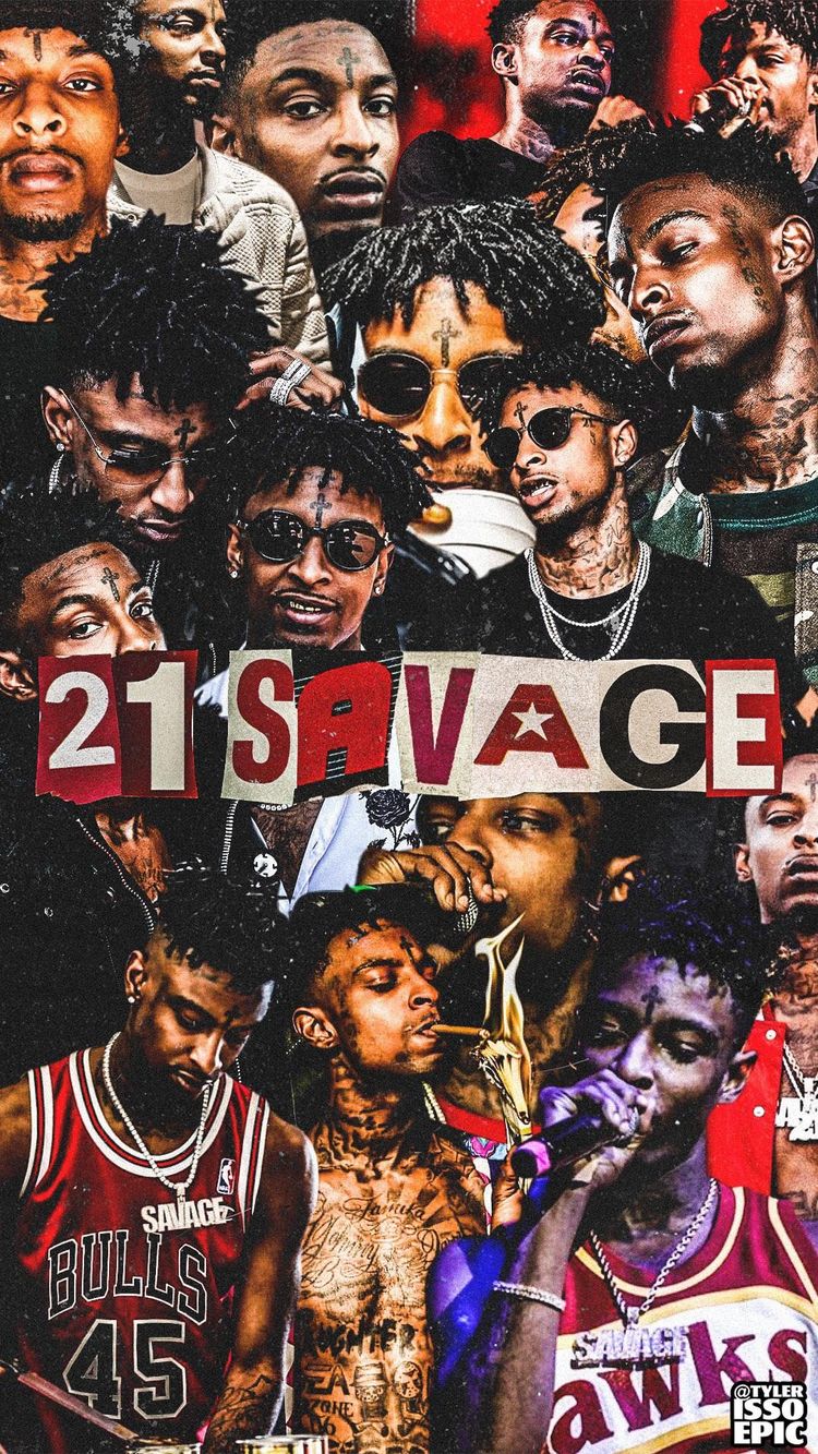 which one?. Savage wallpaper, Rappers, Hood wallpaper