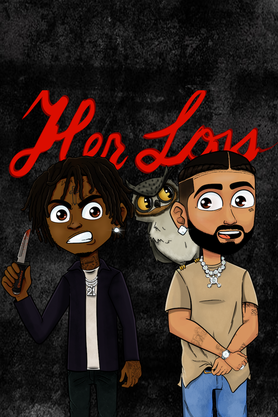 Drake x 21 Savage 'Her Loss' Poster