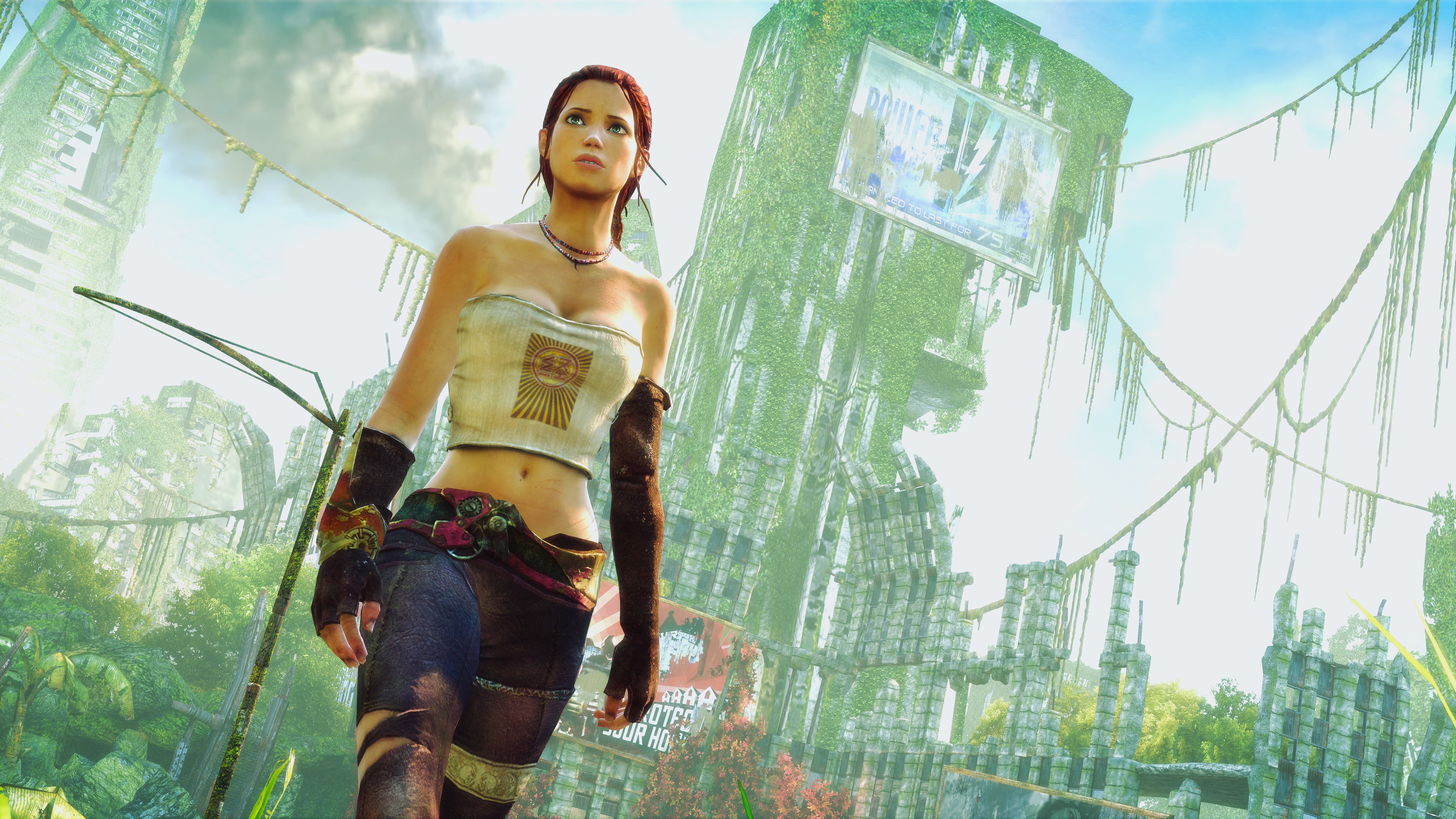 Wallpaper / Girl, 5K, Post Apocalyptic, Video Game, Enslaved: Odyssey To The West free download