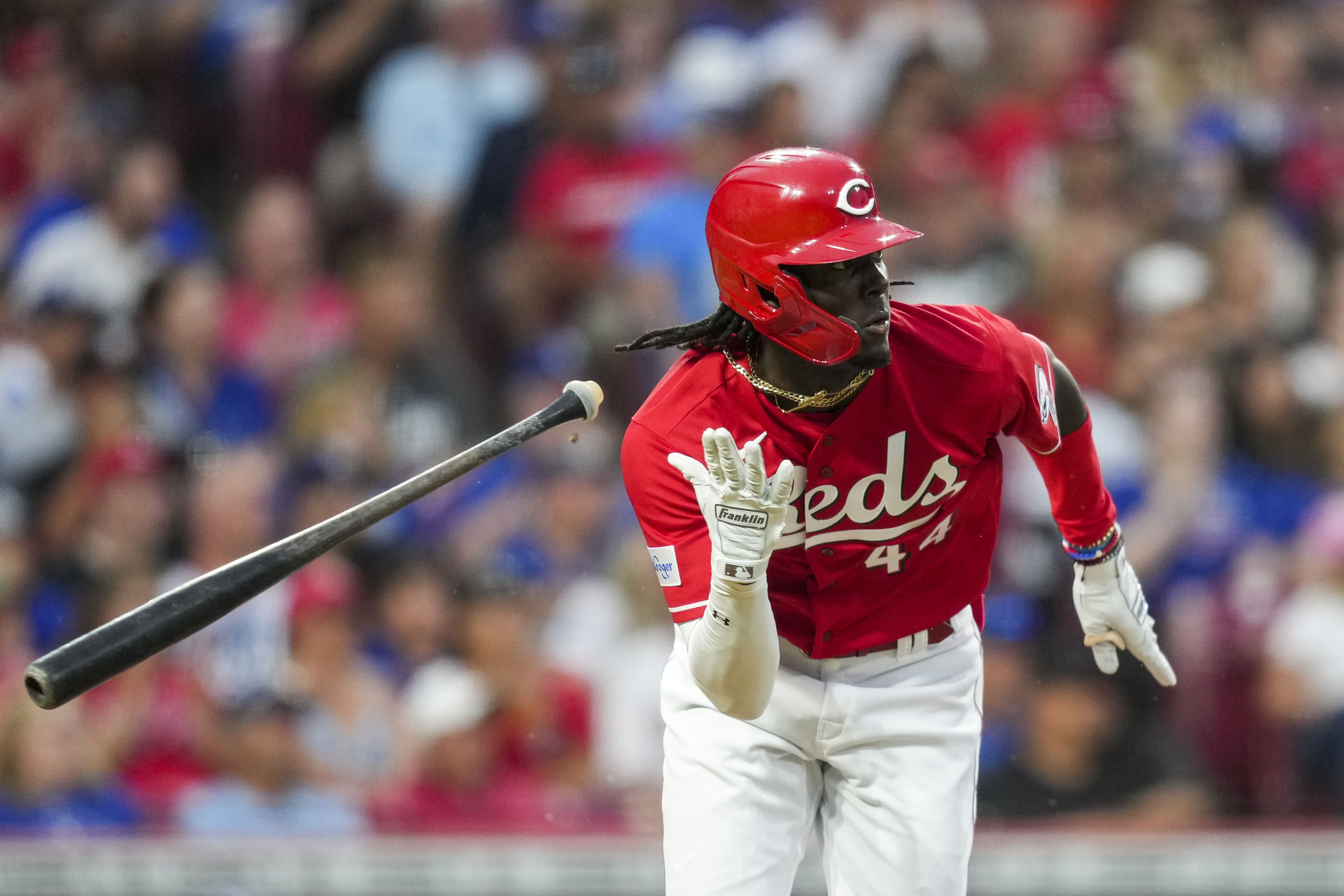 PHOTOS: Elly De La Cruz makes MLB debut